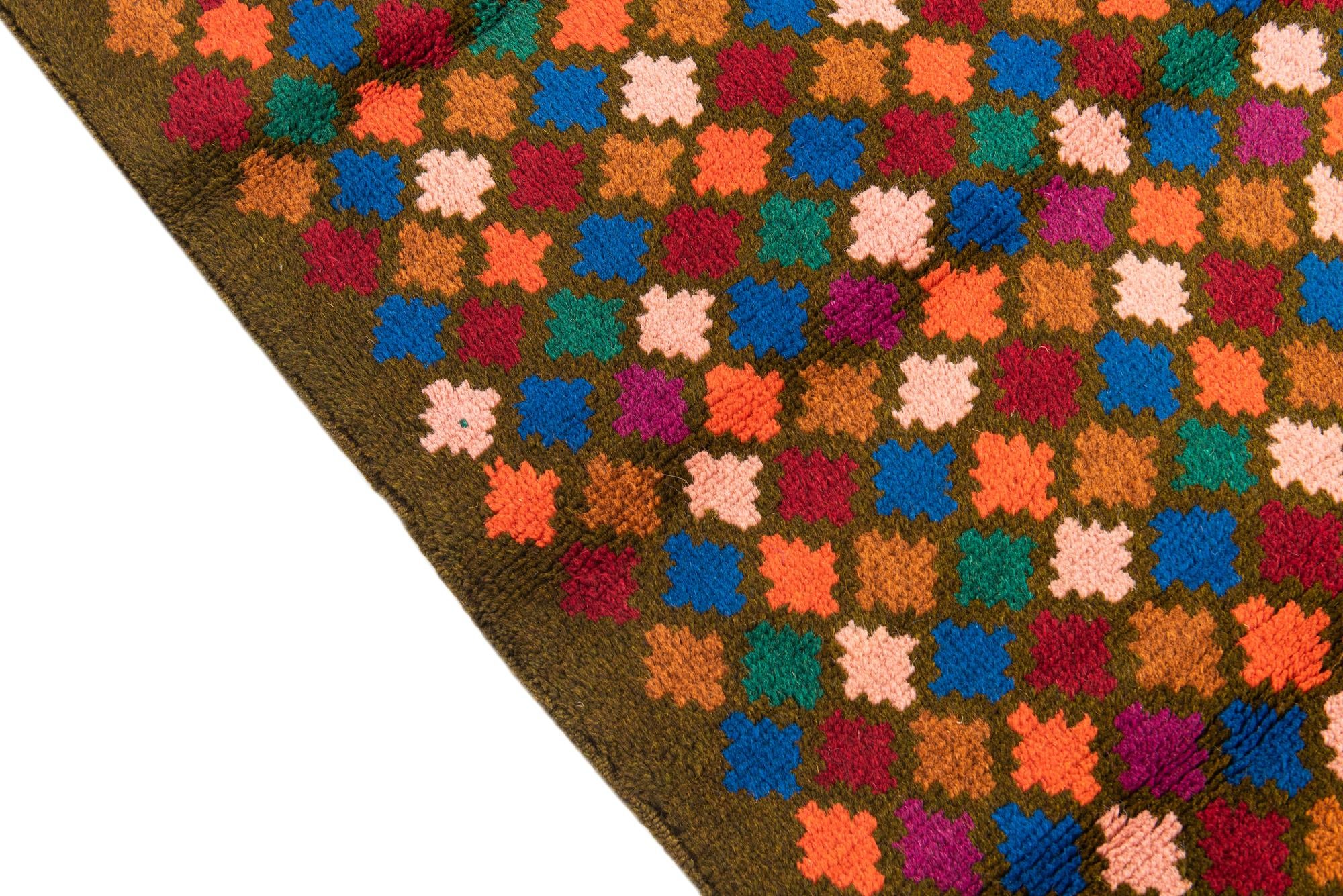 3' 1 x 4' 8 Hand Knotted Balouch Wool Rug