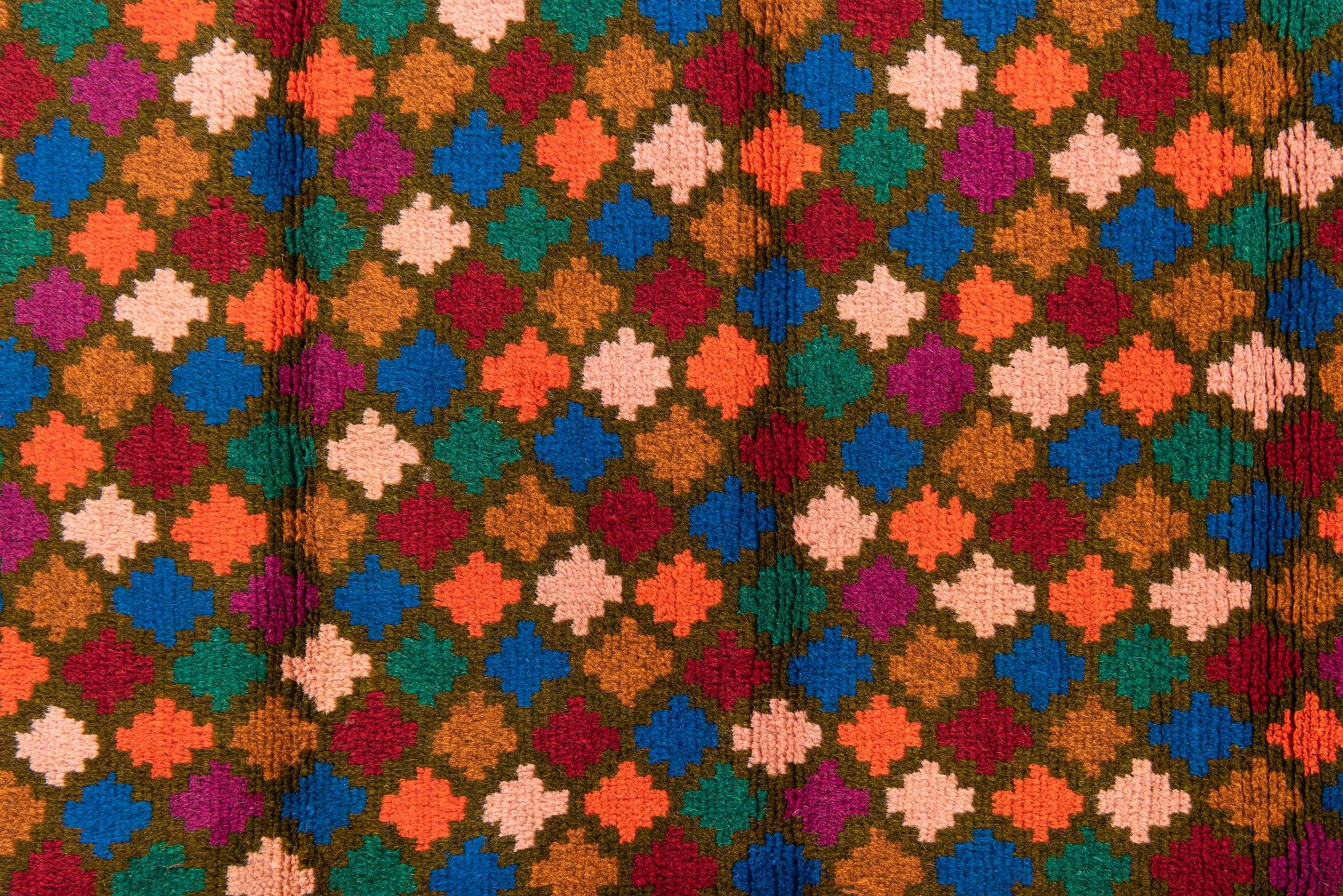 3' 1 x 4' 8 Hand Knotted Balouch Wool Rug