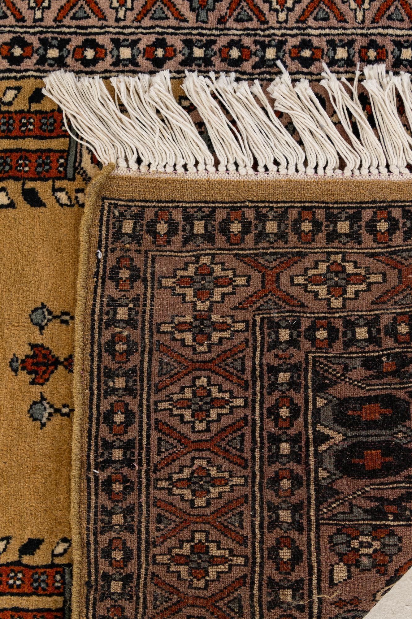2' 7 x 4' 4 Hand Knotted Bokhara Wool Rug