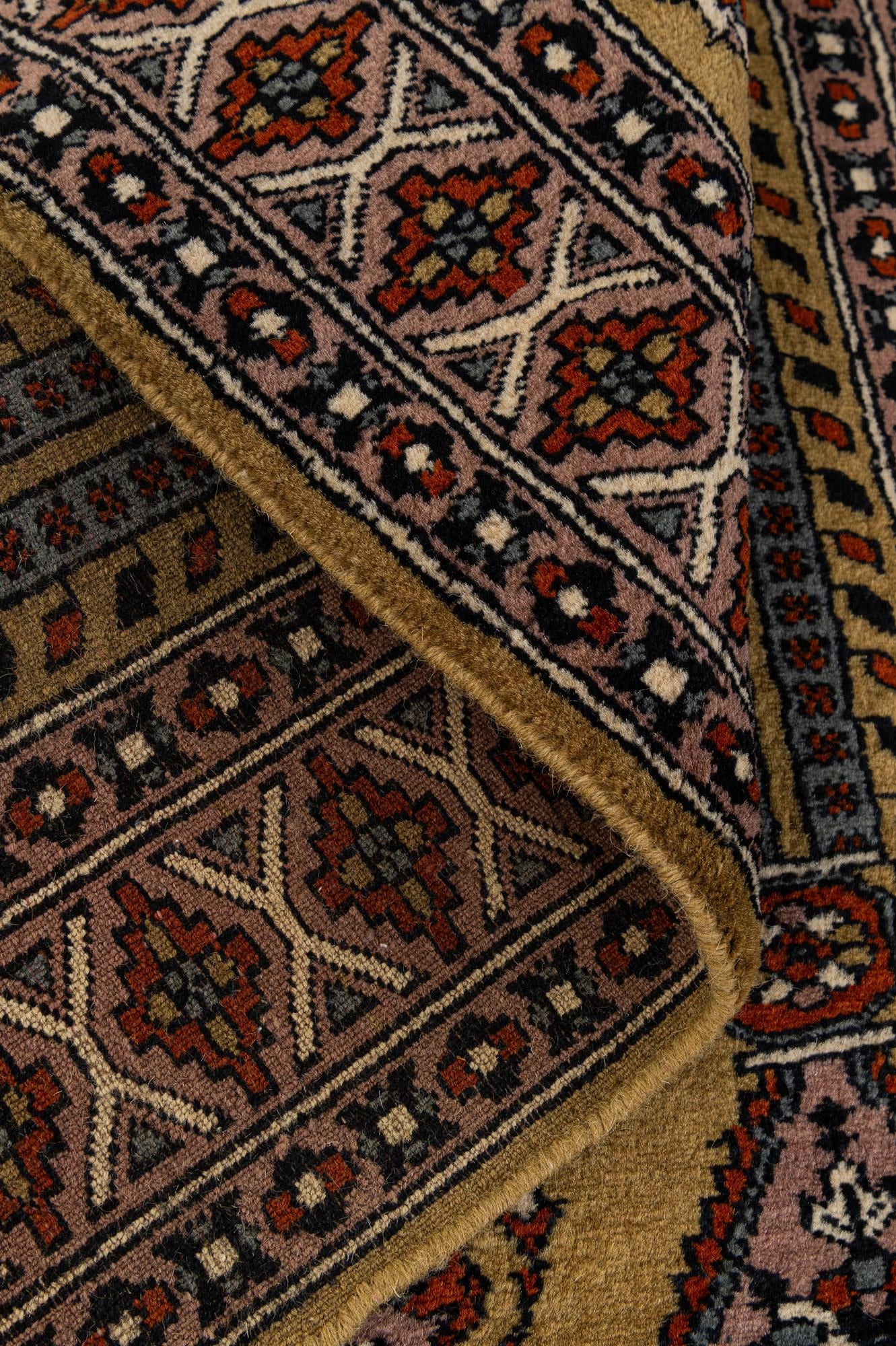 2' 8 x 4' 7 Hand Knotted Bokhara Oriental Wool Rug