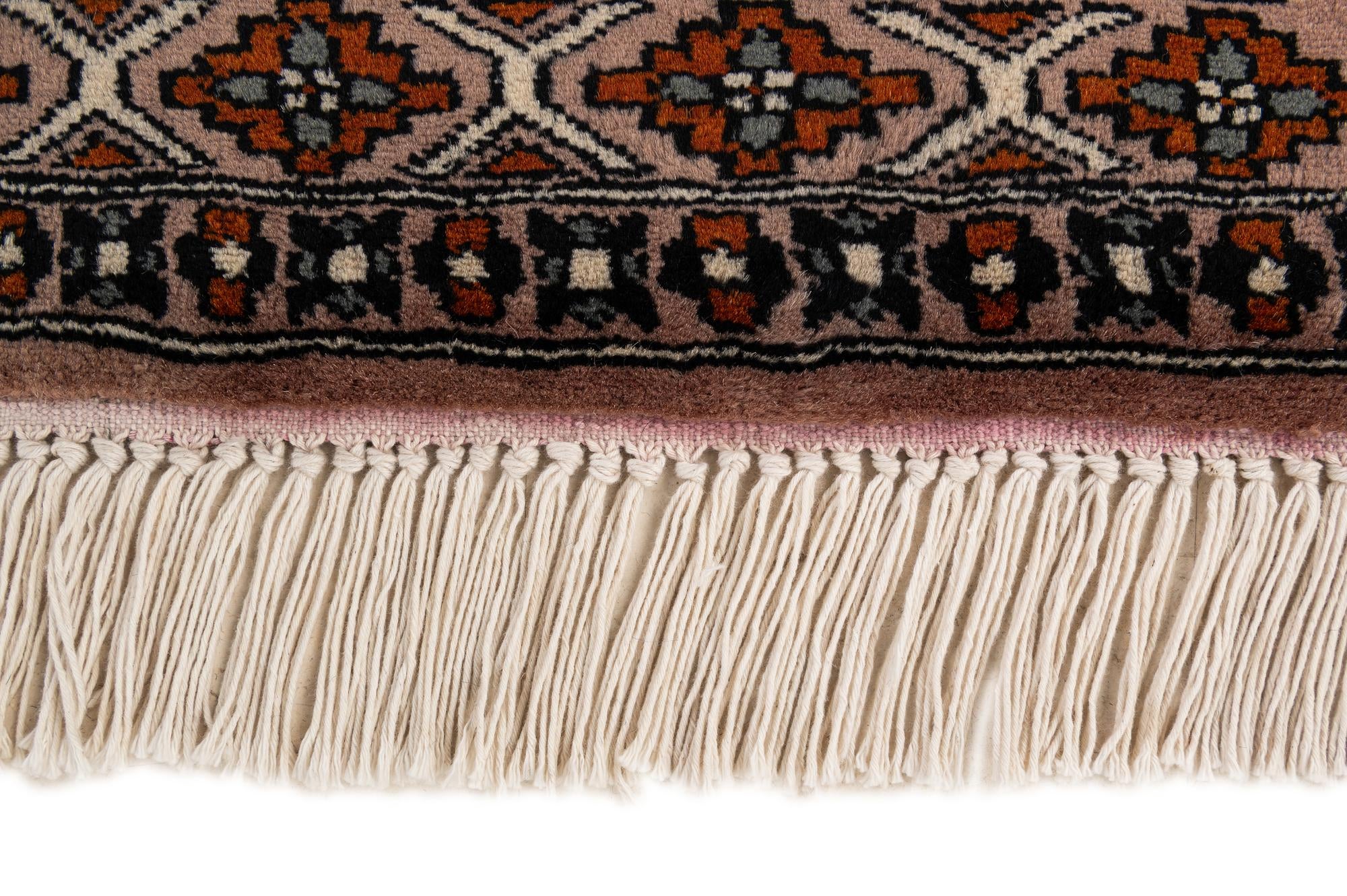 2' 7 x 4' 4 Hand Knotted Bokhara Oriental Wool Rug