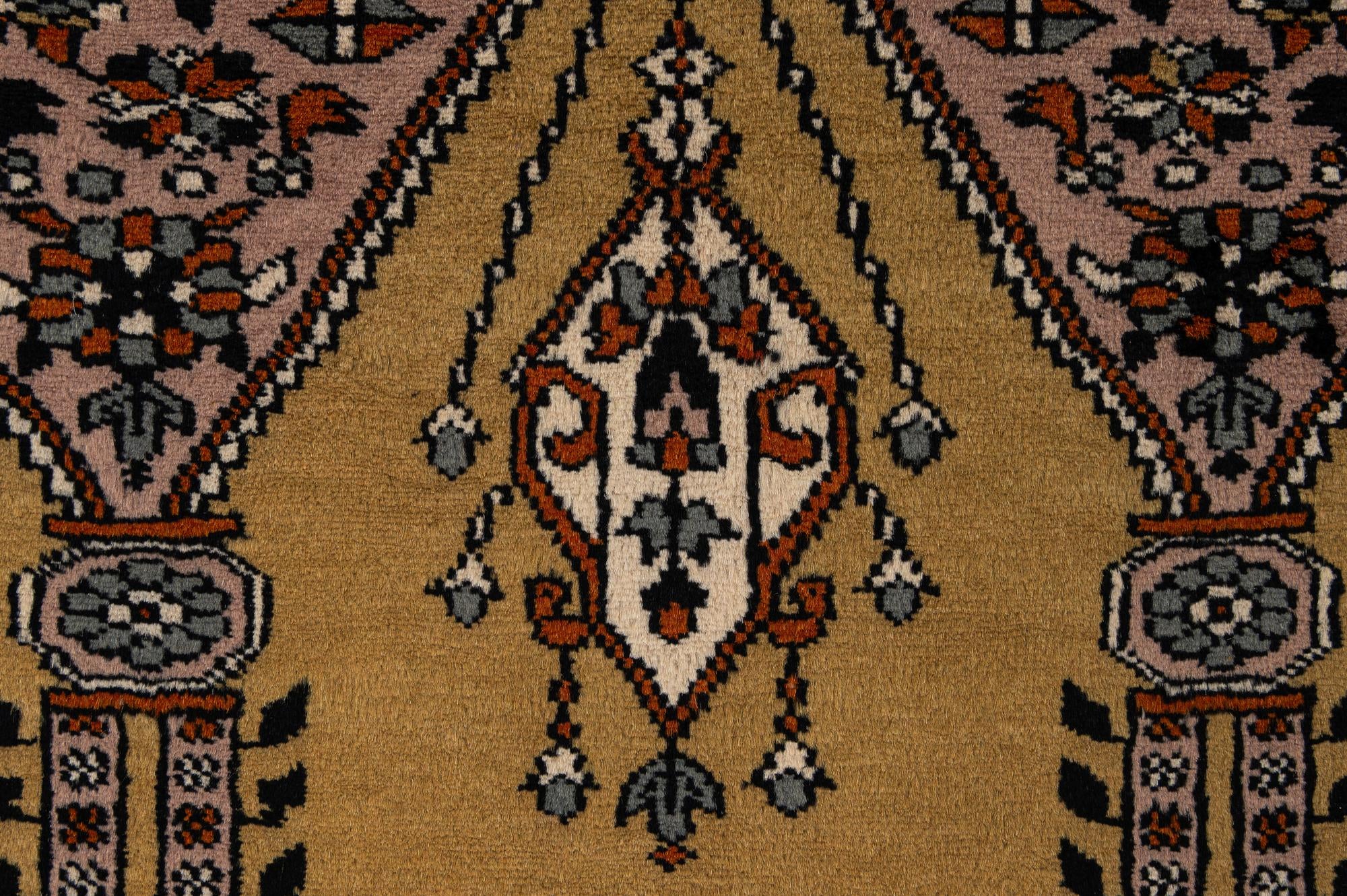 2' 7 x 4' 4 Hand Knotted Bokhara Oriental Wool Rug