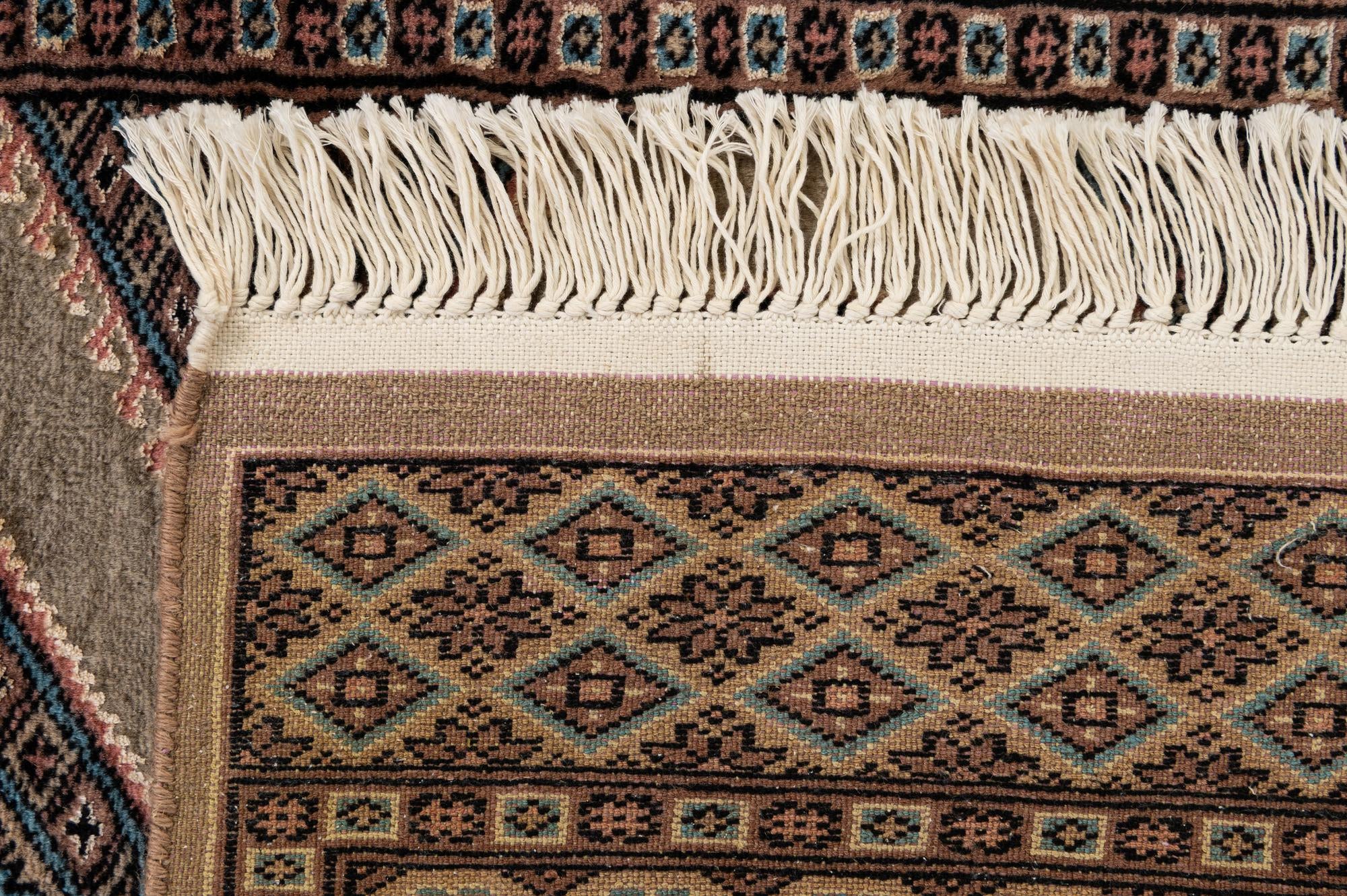 2' 7 x 4' 4 Hand Knotted Bokhara Oriental Rug