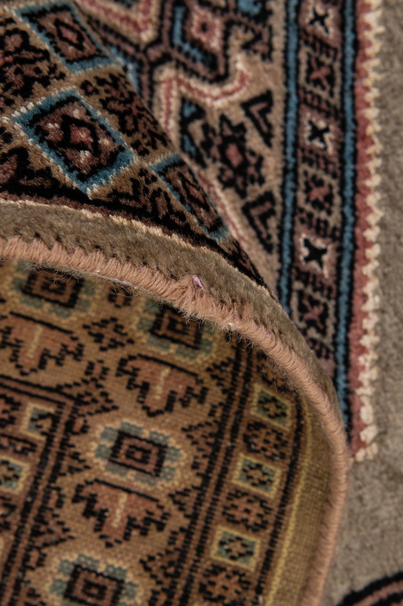 2' 7 x 4' 4 Hand Knotted Bokhara Oriental Rug