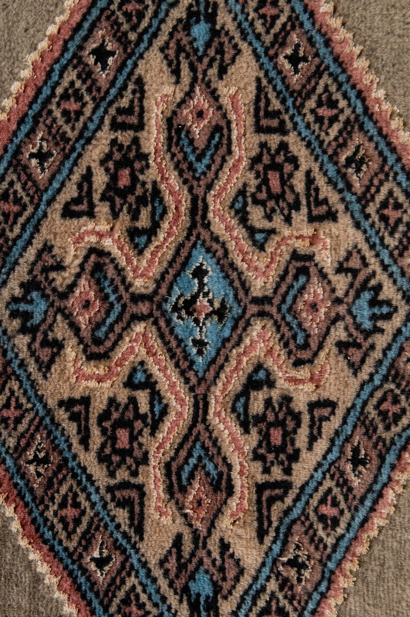 2' 7 x 4' 4 Hand Knotted Bokhara Oriental Rug