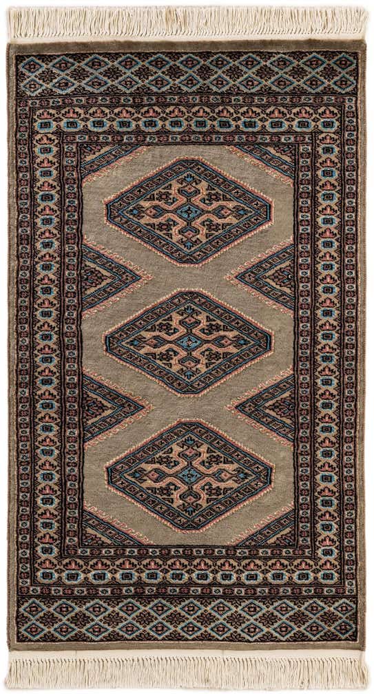 80cm x 130cm anudado a mano Bokhara Alfombra Oriental