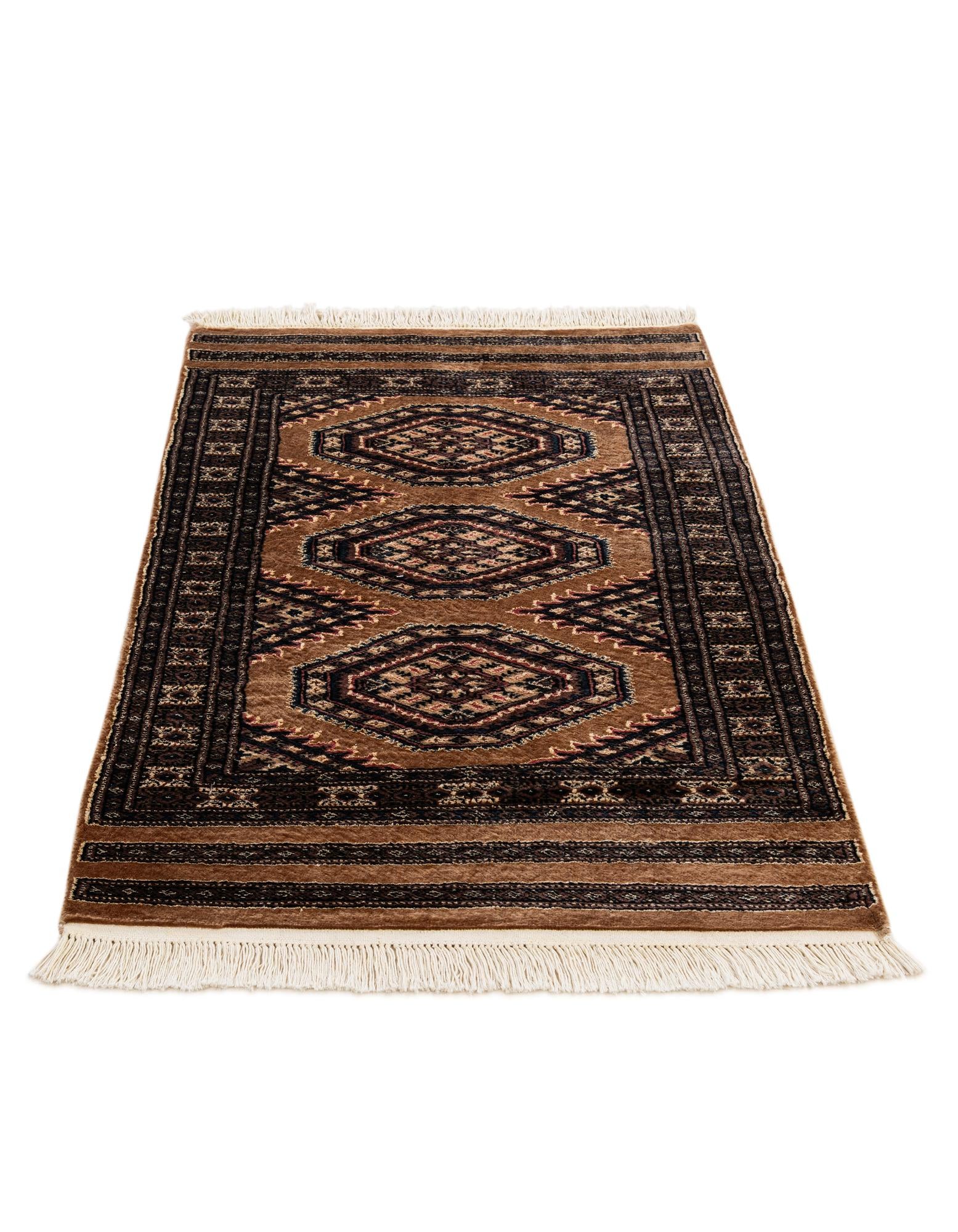2' 6 x 4' 2 Hand Knotted Bokhara Rug