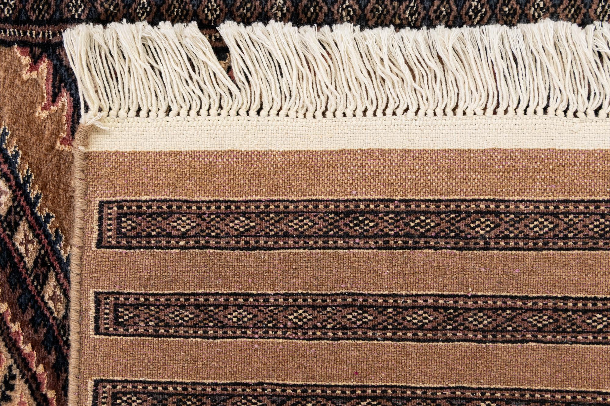 2' 6 x 4' 2 Hand Knotted Bokhara Rug
