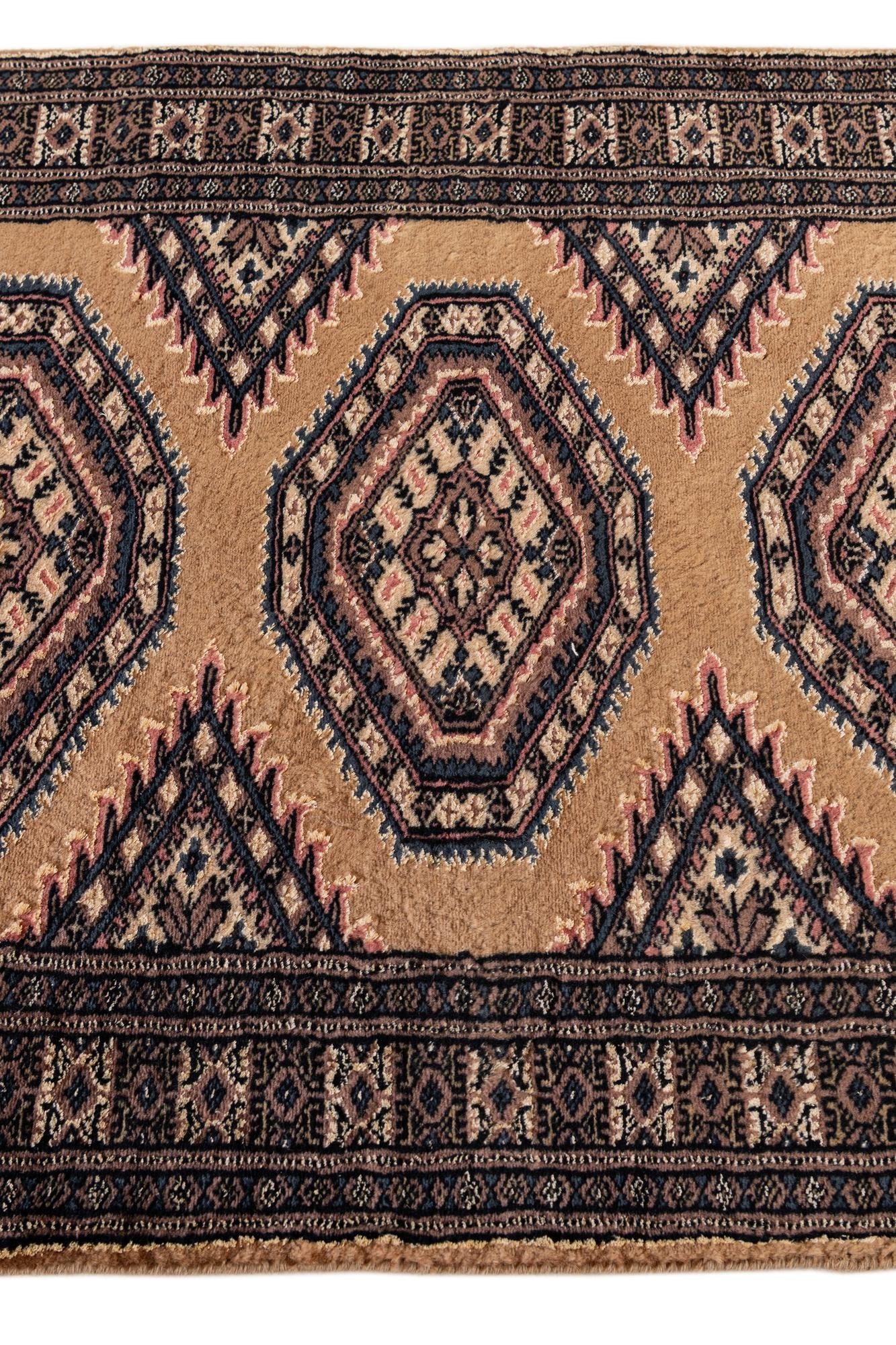 2' 6 x 4' 2 Hand Knotted Bokhara Rug