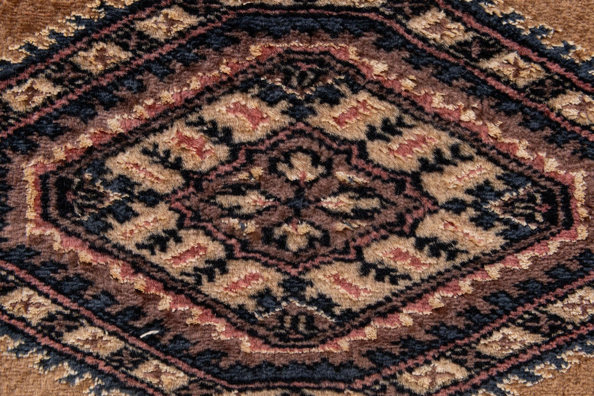 2' 6 x 4' 2 Hand Knotted Bokhara Rug