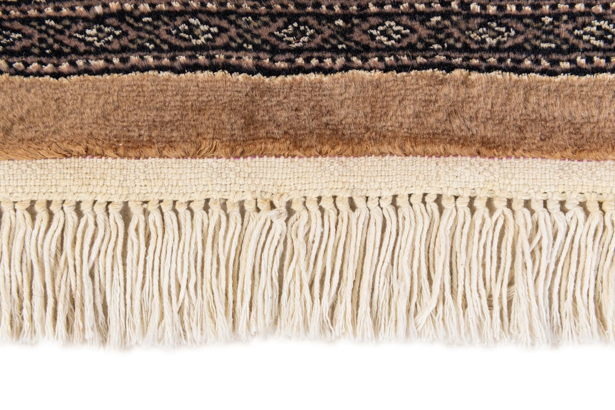 2' 6 x 4' 2 Hand Knotted Bokhara Rug