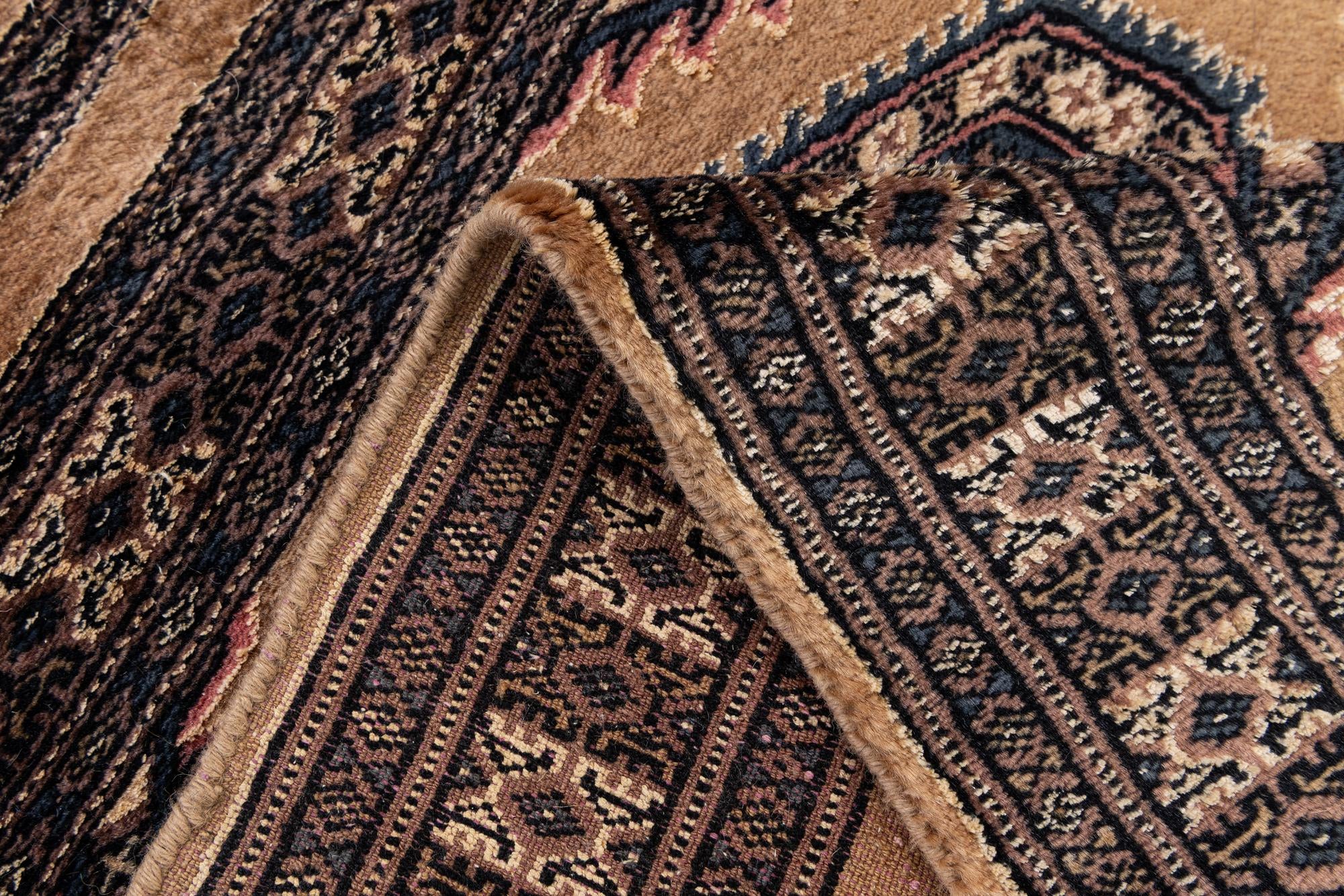 2' 6 x 4' 2 Hand Knotted Bokhara Rug