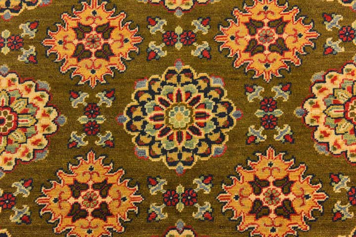 150cm x 215cm anudado a mano Kazak Alfombra