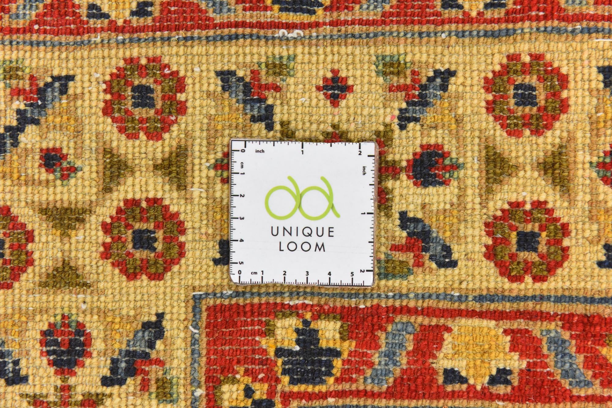 150cm x 215cm anudado a mano Kazak Alfombra
