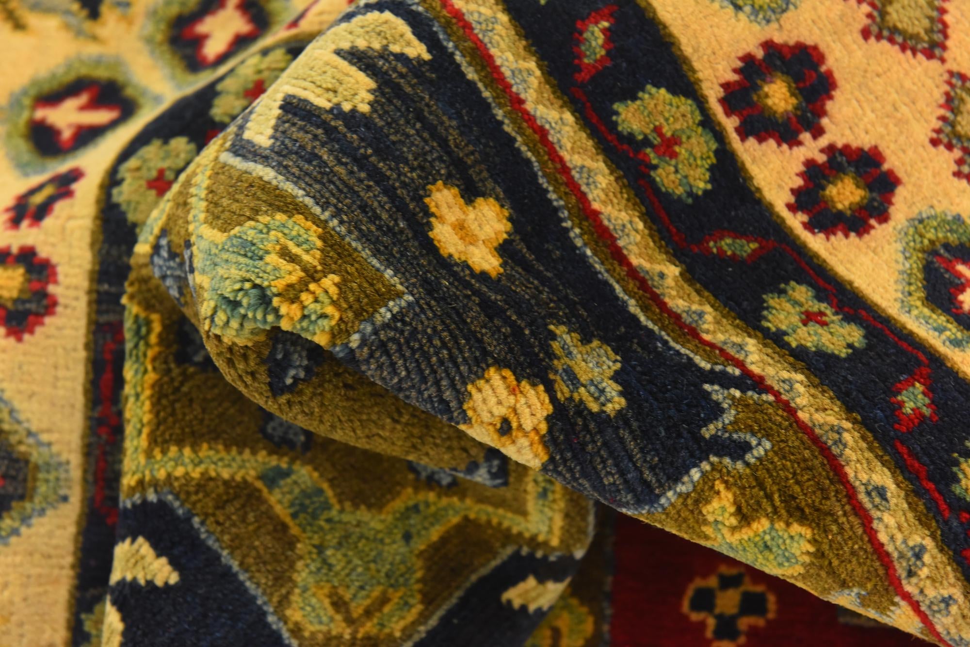 6' 8 x 9' 7 Hand Knotted Kazak Rug