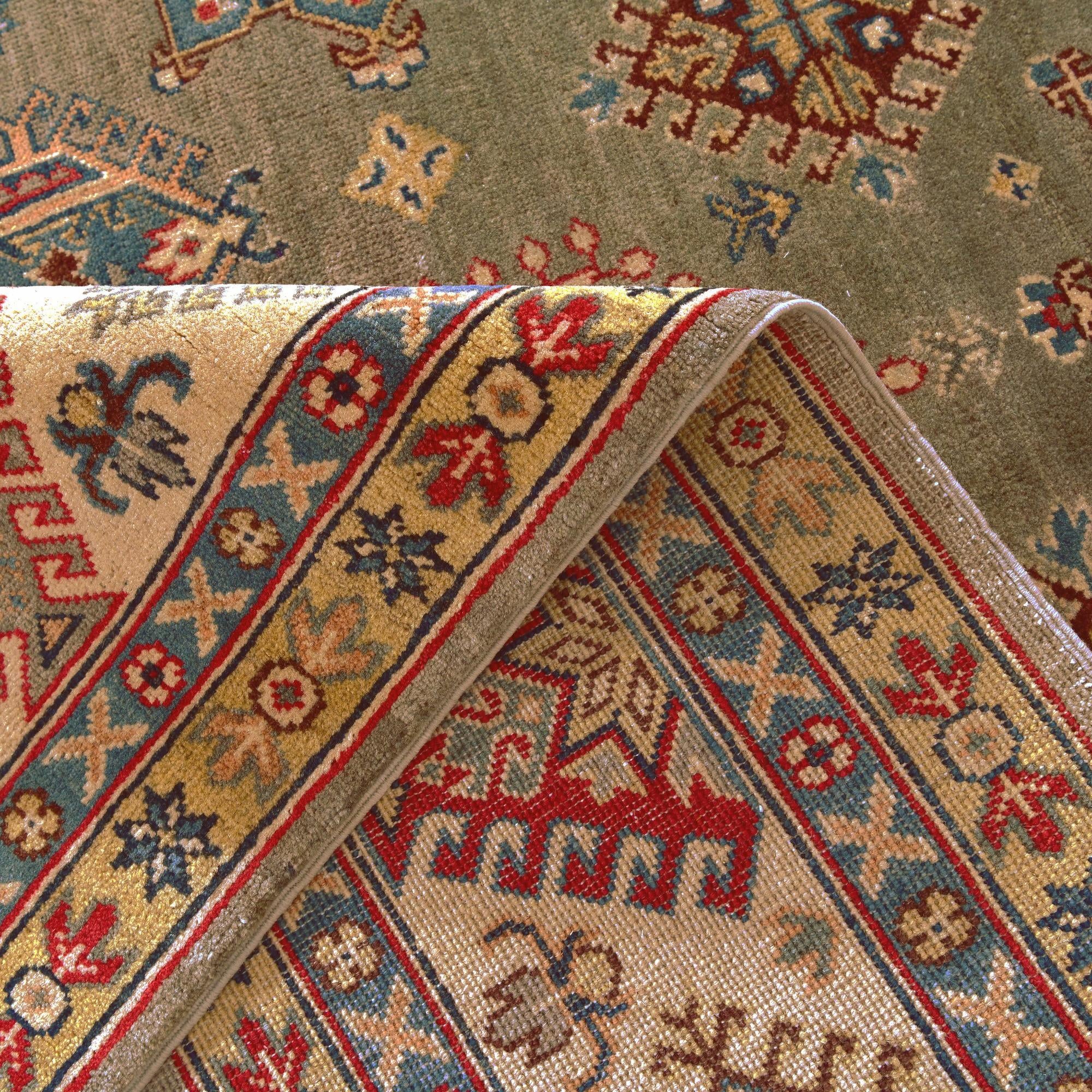 6' 8 x 9' 10 Hand Knotted Kazak Rug