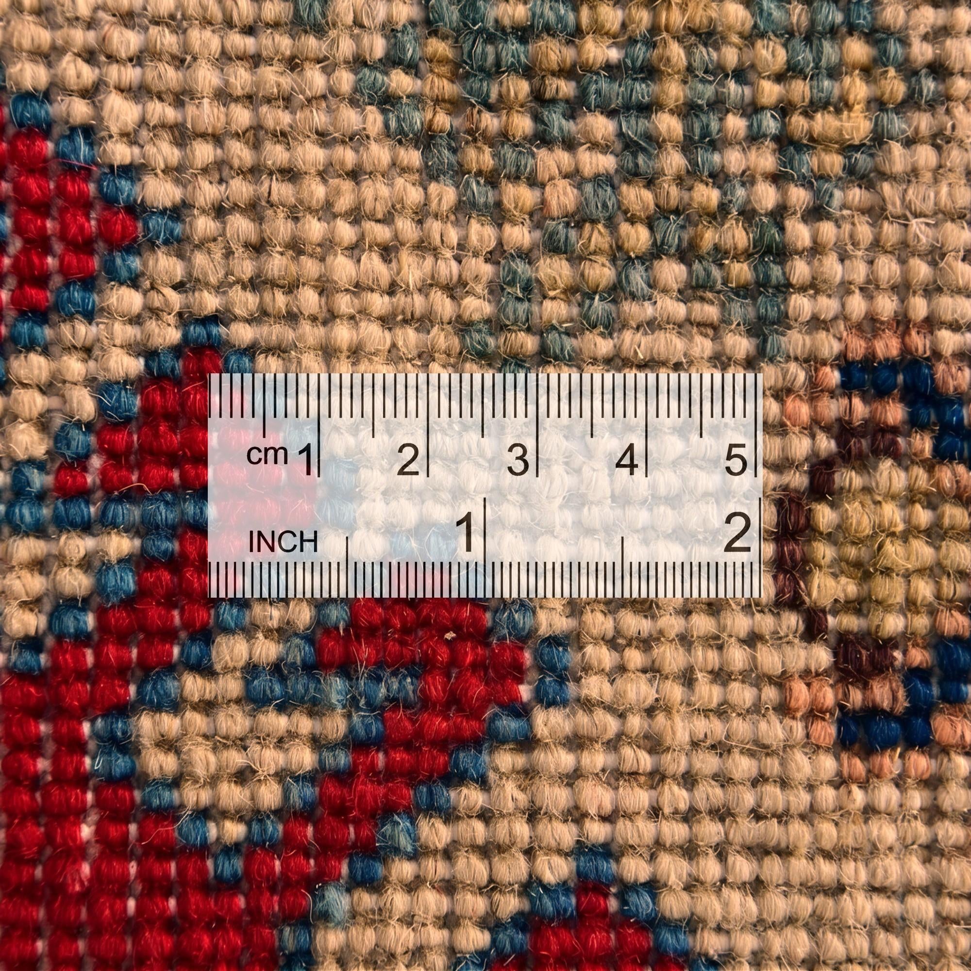 6' 8 x 9' 10 Hand Knotted Kazak Rug