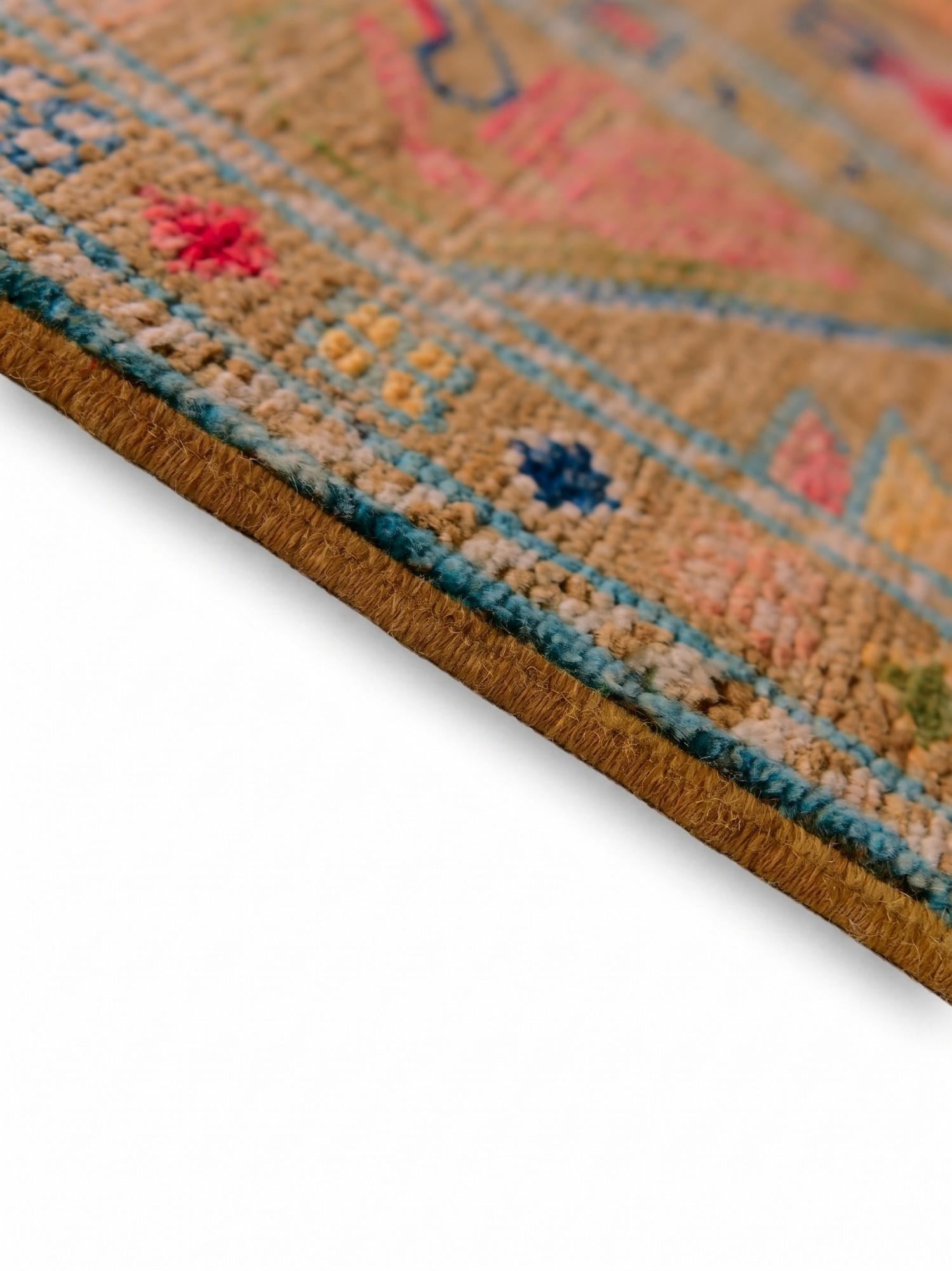 105cm x 165cm Hand Knotted Kazak Rug