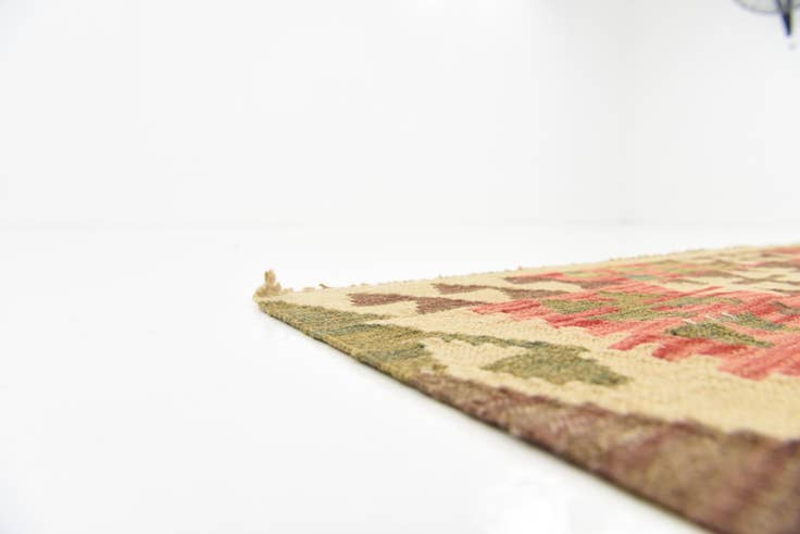 Detail image of 130cm x 195cm Hand Woven Kilim Maymana Wool Rug