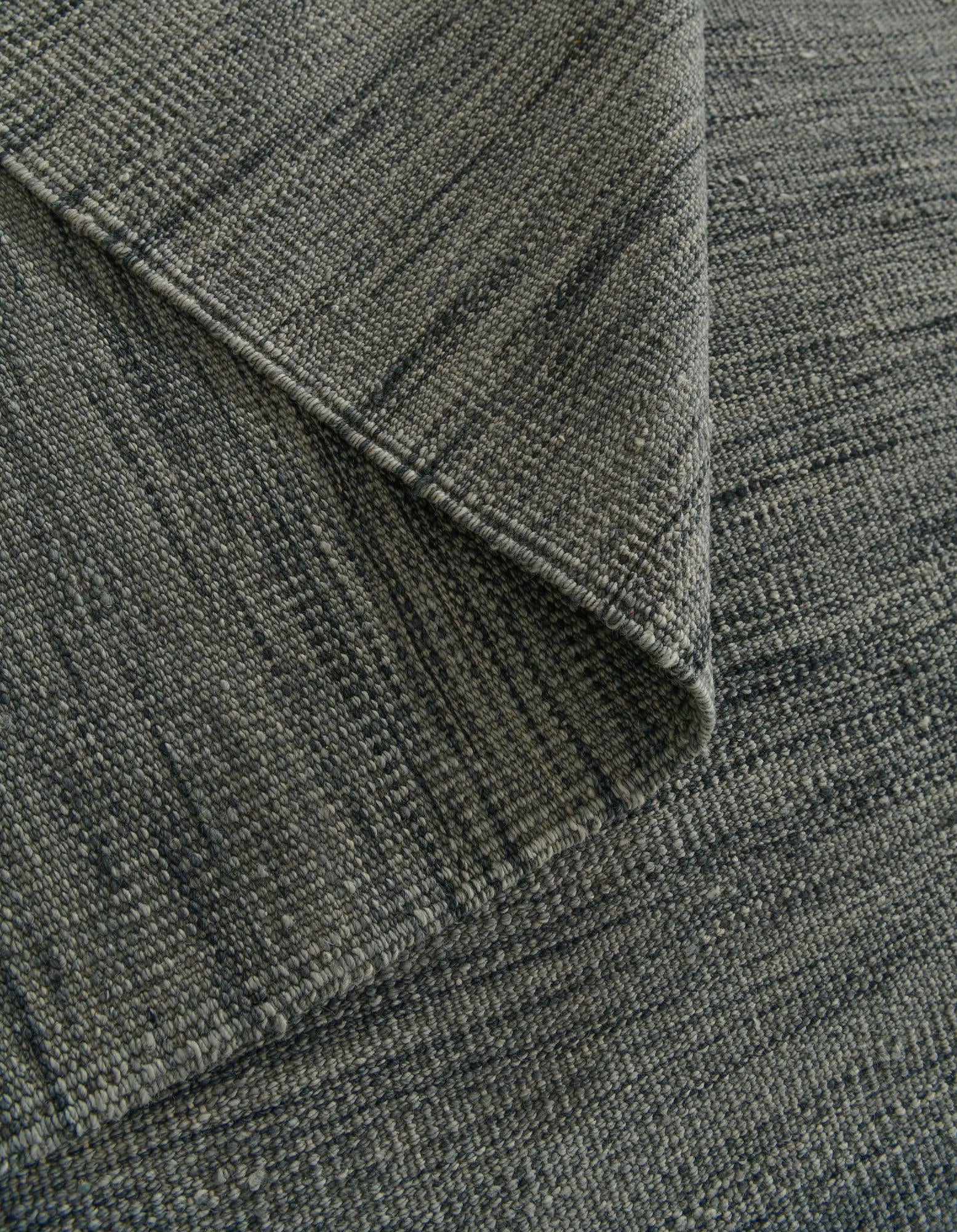 6' 9 x 9' 3 Hand Woven Kilim Modern Wool Rug