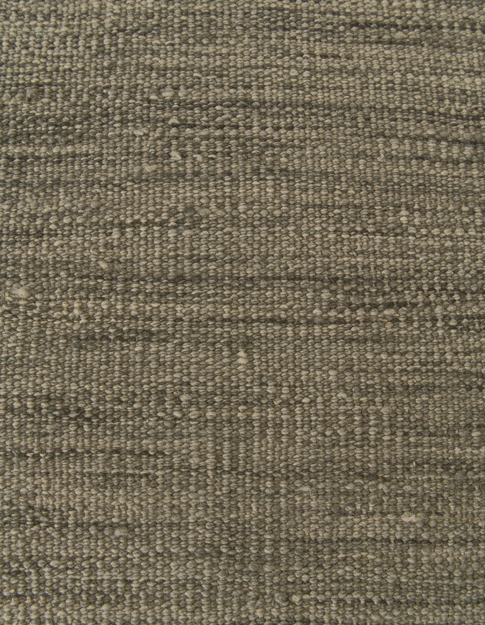 6' 9 x 9' 3 Hand Woven Kilim Modern Wool Rug