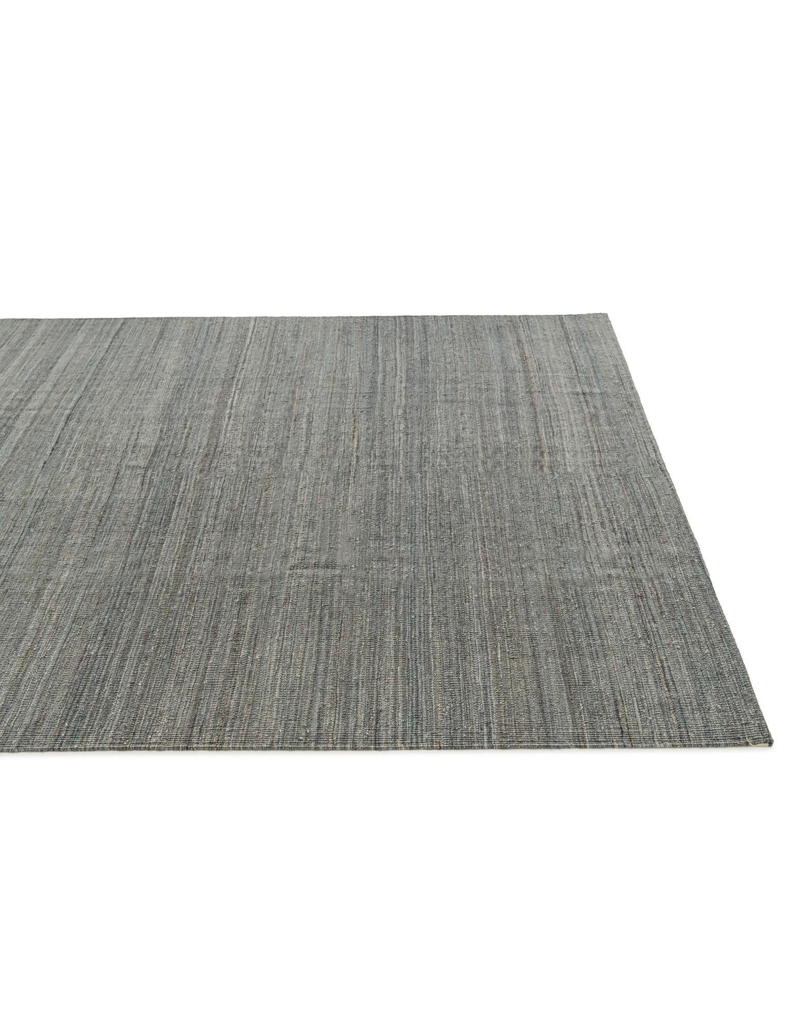 6' 9 x 9' 6 Hand Woven Kilim Modern Wool Rug