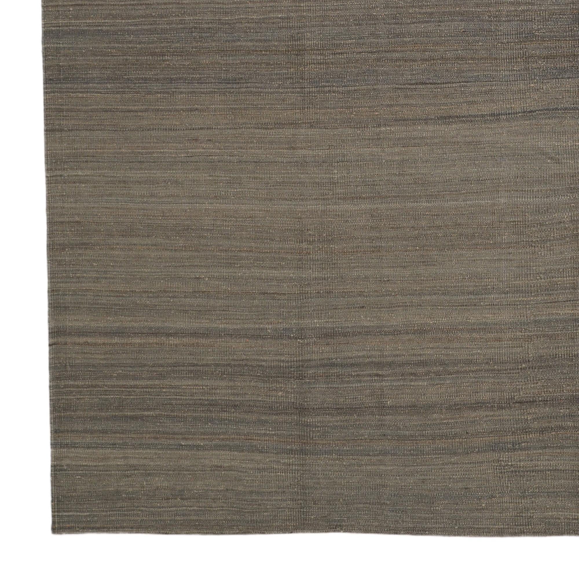 8' 6 x 11' 3 Hand Woven Kilim Modern Wool Rug