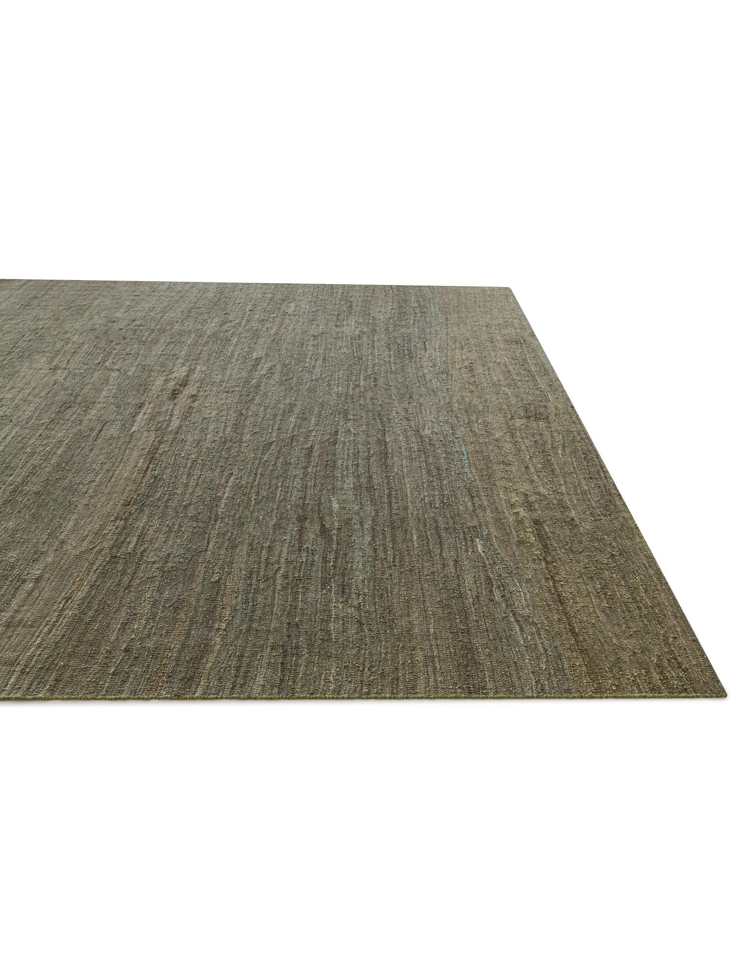 10' 5 x 12' 10 Hand Woven Kilim Modern Wool Rug