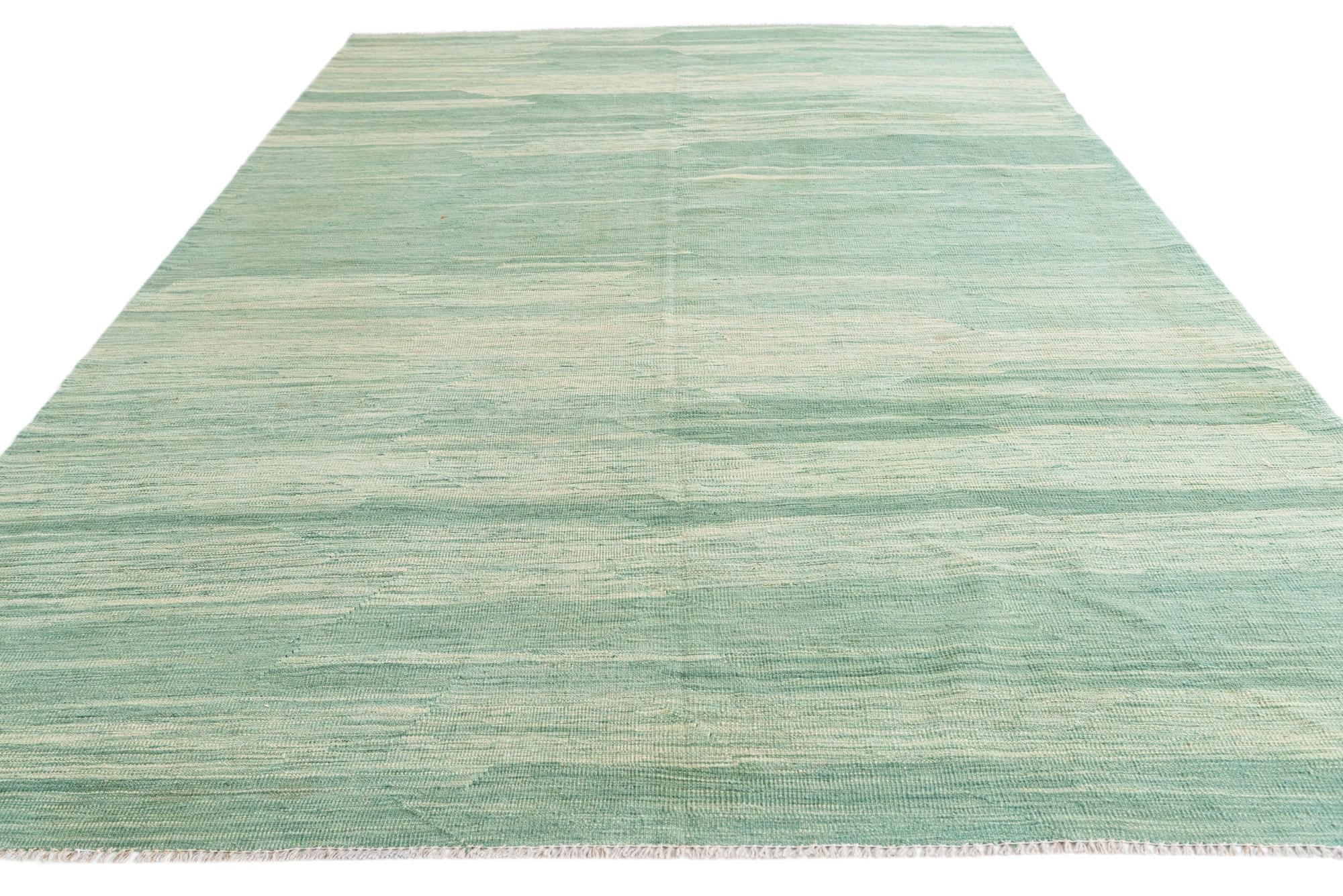205cm x 300cm Tejido a mano Kilim Modern Alfombra Lana
