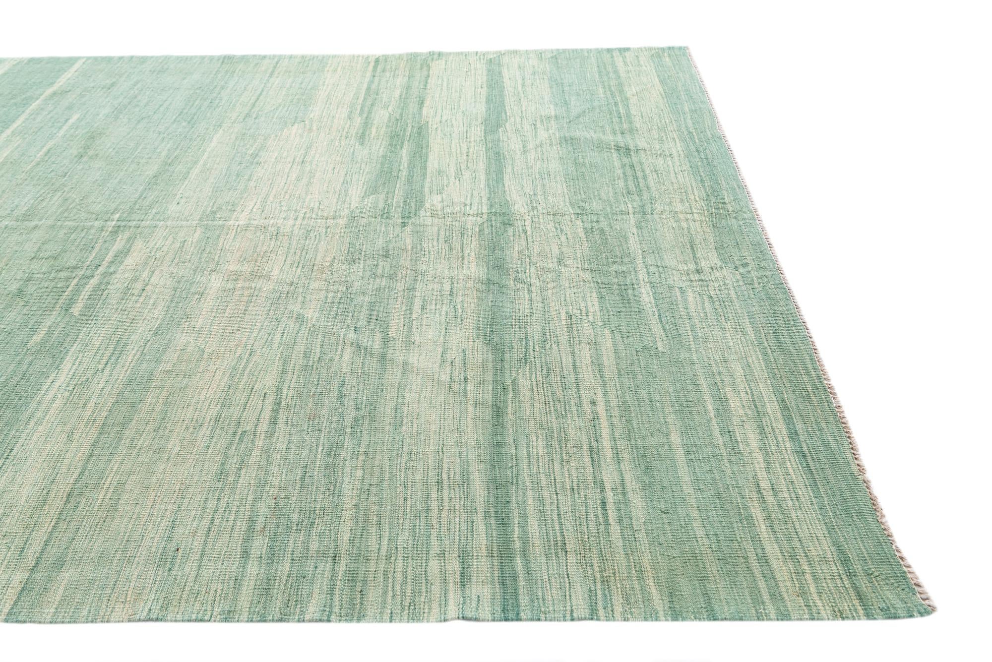 205cm x 300cm Tejido a mano Kilim Modern Alfombra Lana