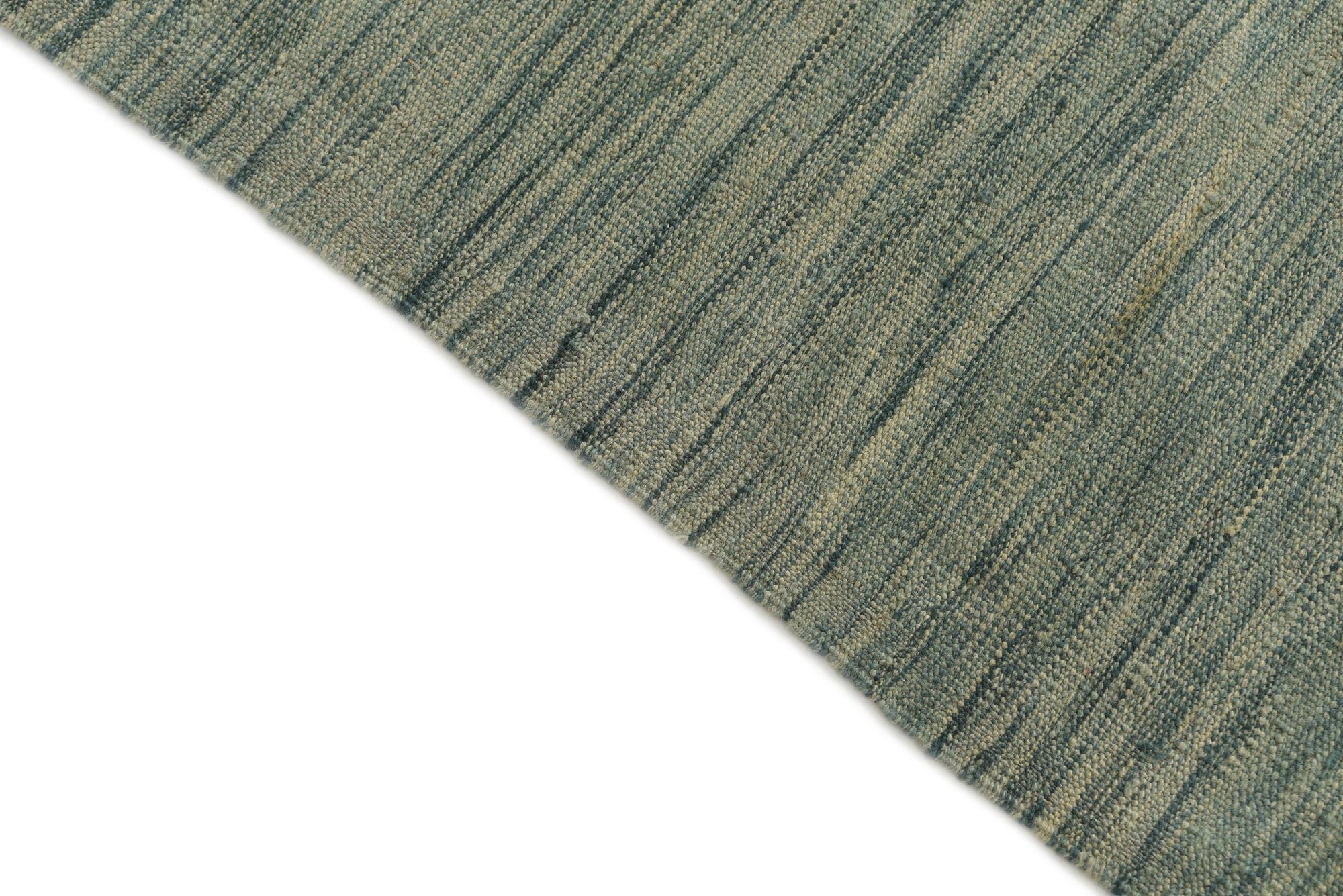 4' 9 x 6' 6 Hand Woven Kilim Modern Wool Rug