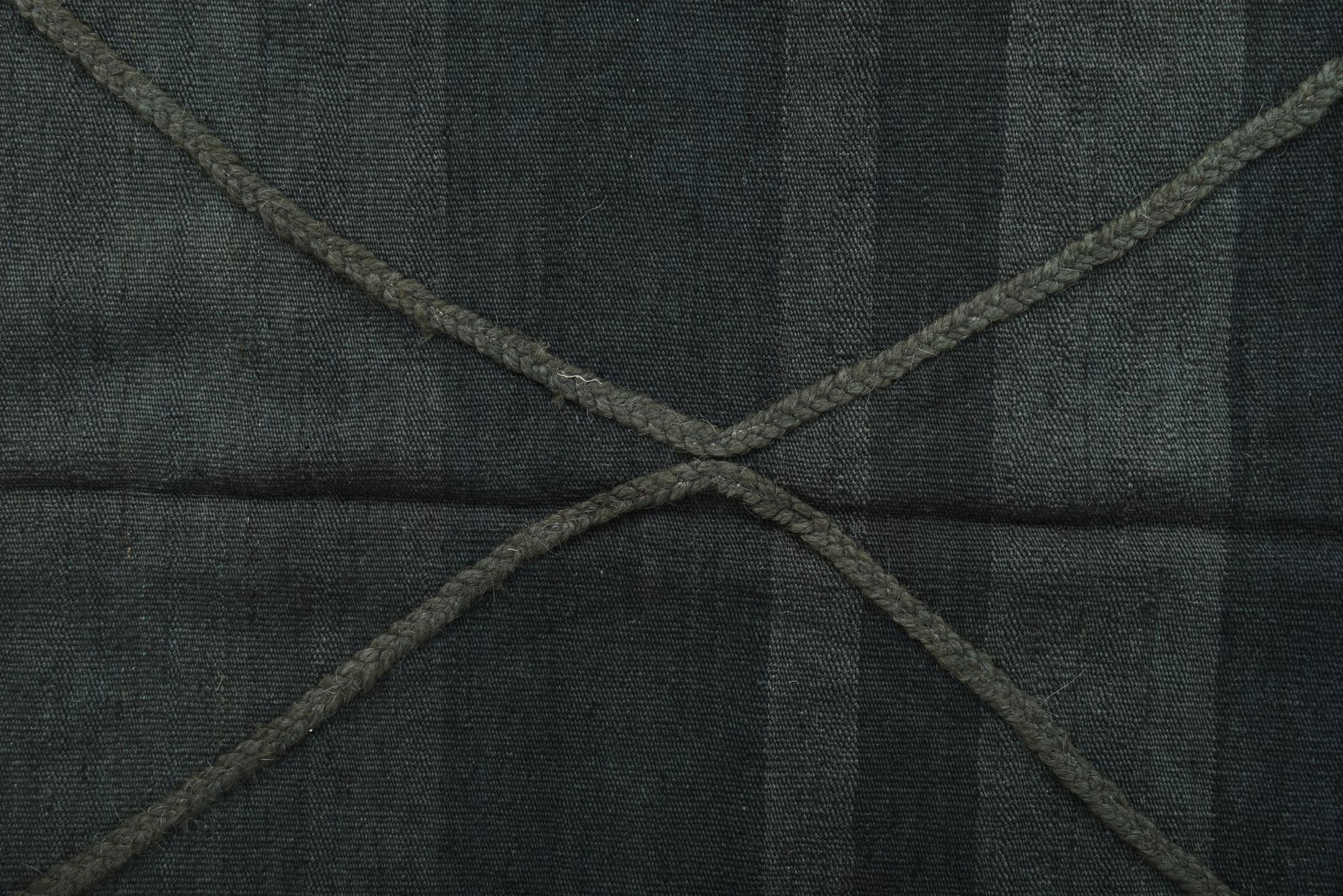 4' 4 x 6' Hand Woven Kilim Modern Wool Rug
