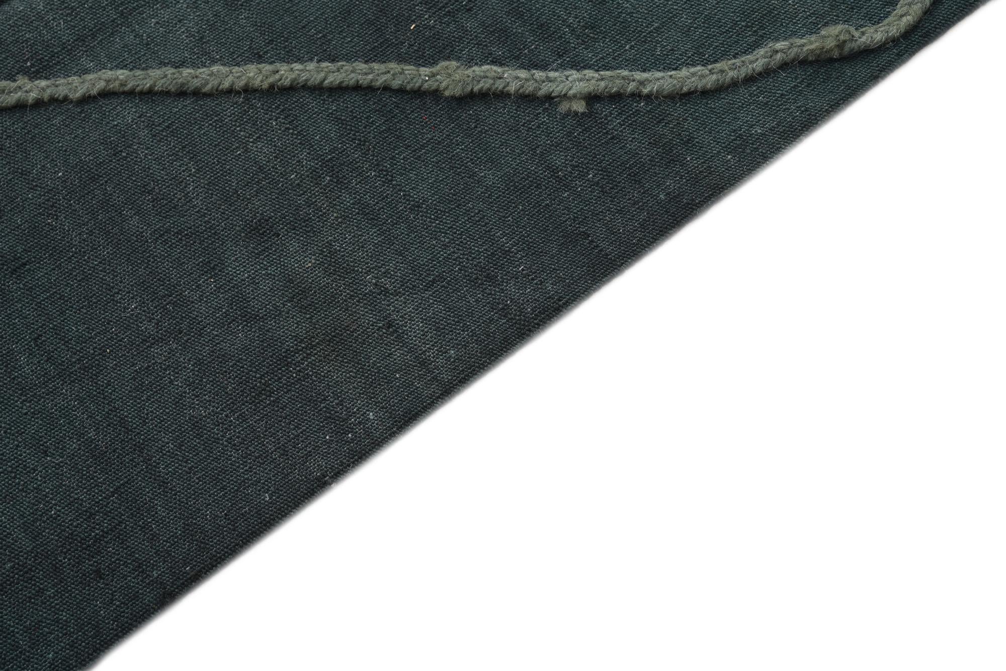 6' 8 x 10' Hand Woven Kilim Modern Wool Rug