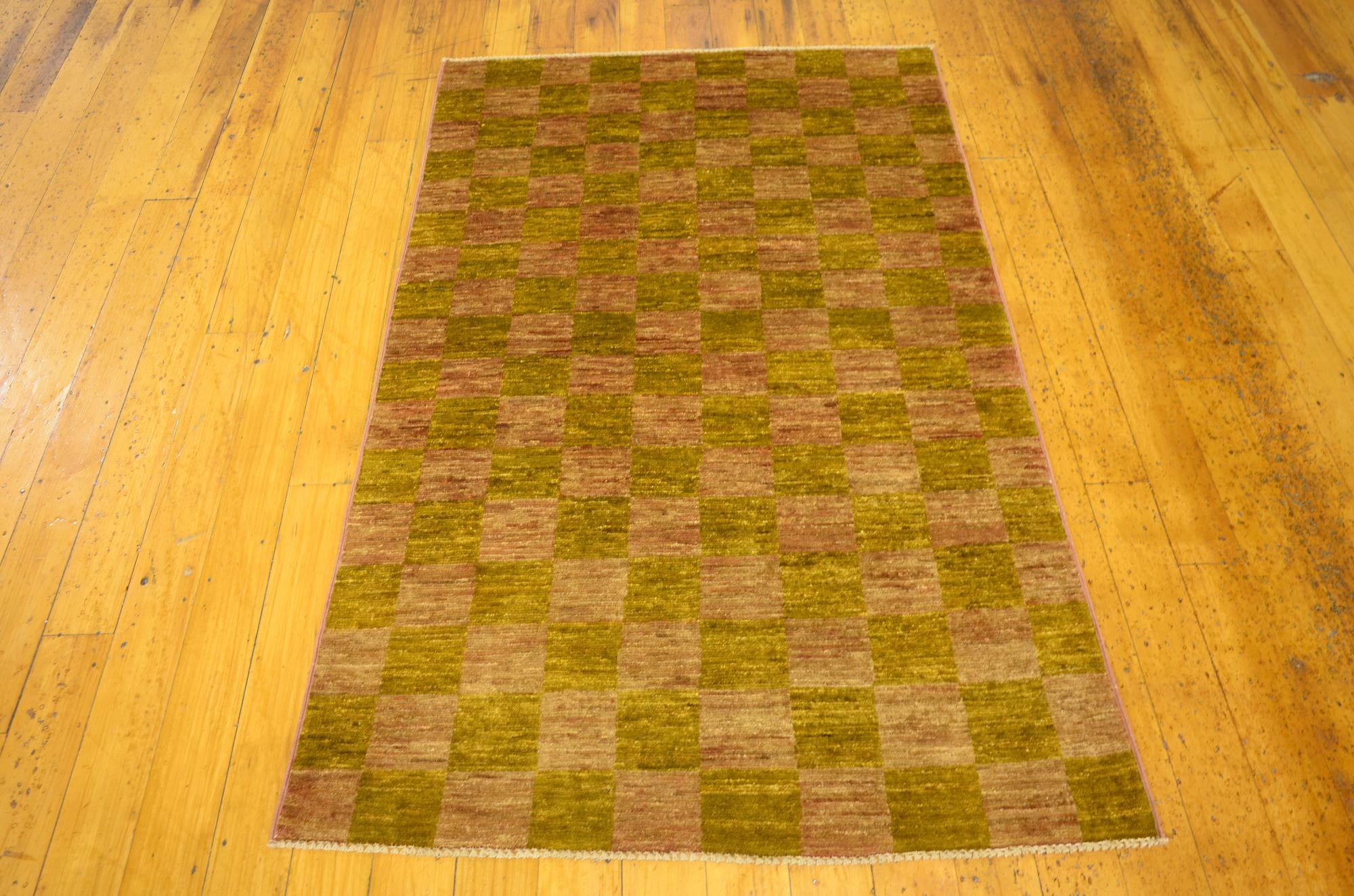 3' 2 x 4' 10 Hand Knotted Modern Ziegler Oriental Rug
