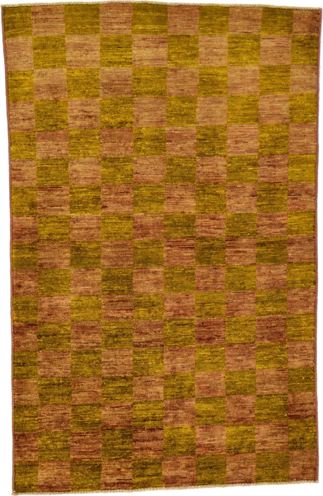 3' 2 x 4' 10 Hand Knotted Modern Ziegler Oriental Rug