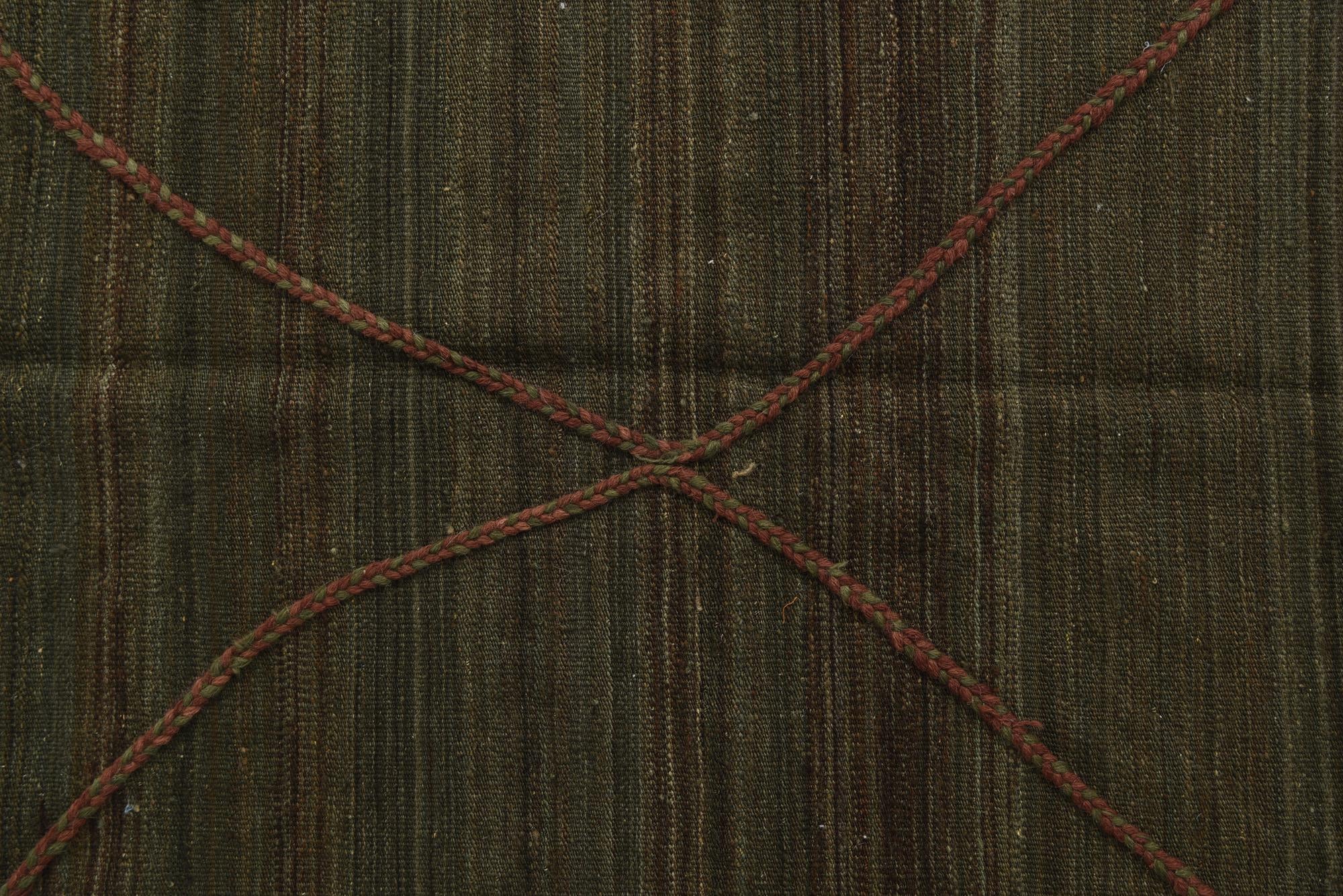7' x 9' 5 Hand Knotted Moroccan Wool Rug