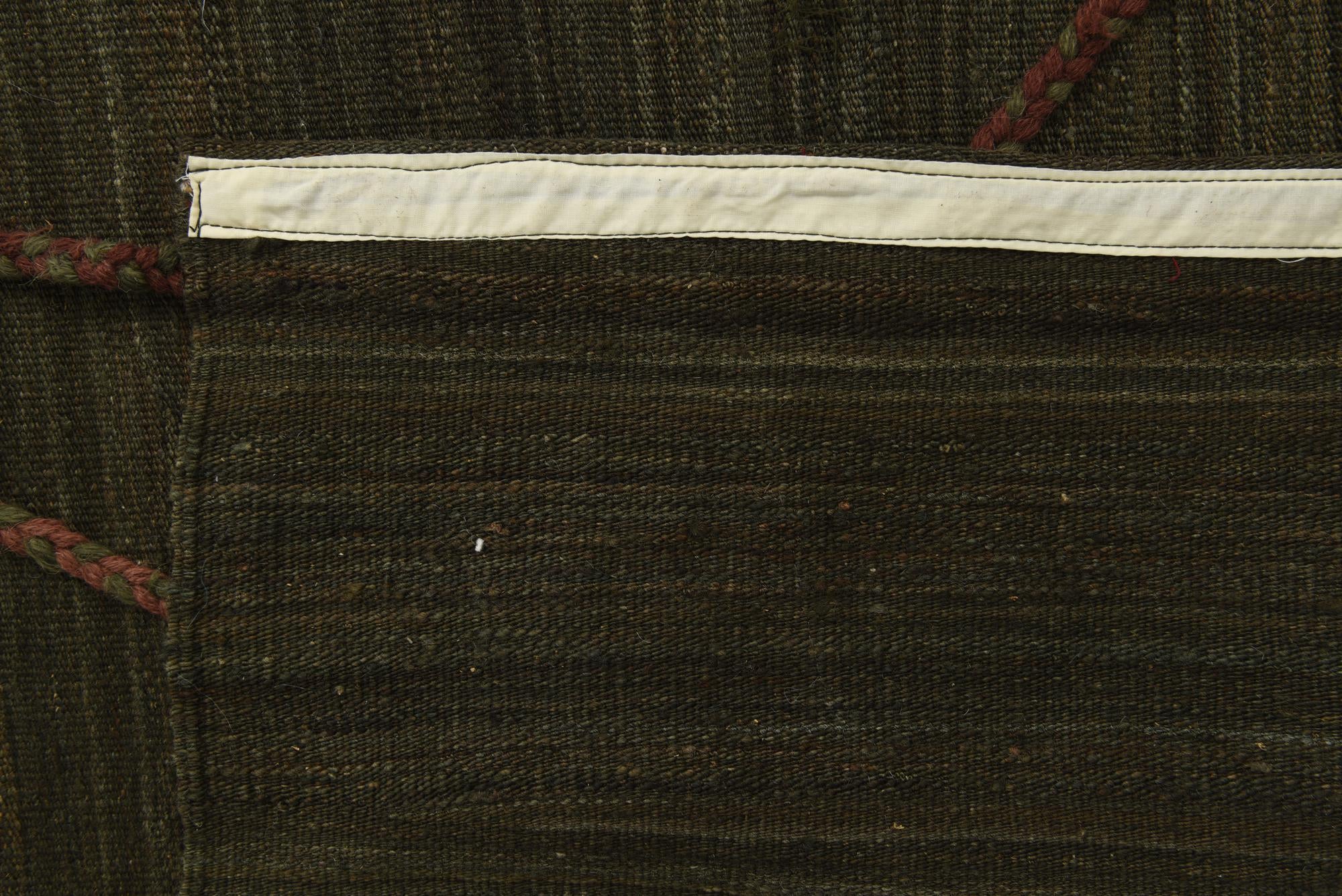 7' x 9' 5 Hand Knotted Moroccan Wool Rug
