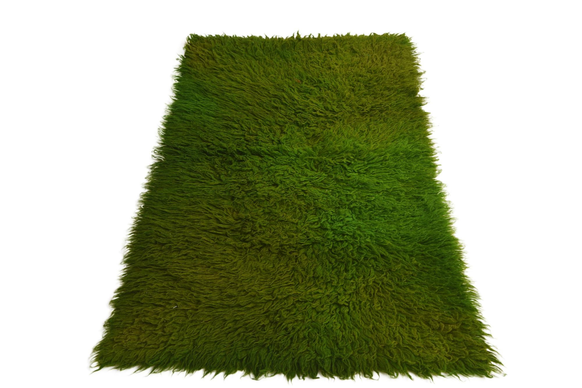 3' 2 x 5' 7 Hand Knotted Moroccan Wool Rug