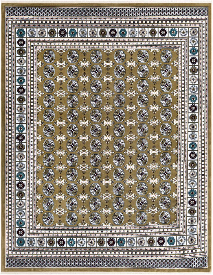 Detail image of 7' 10 x 10' Nain Design Rug