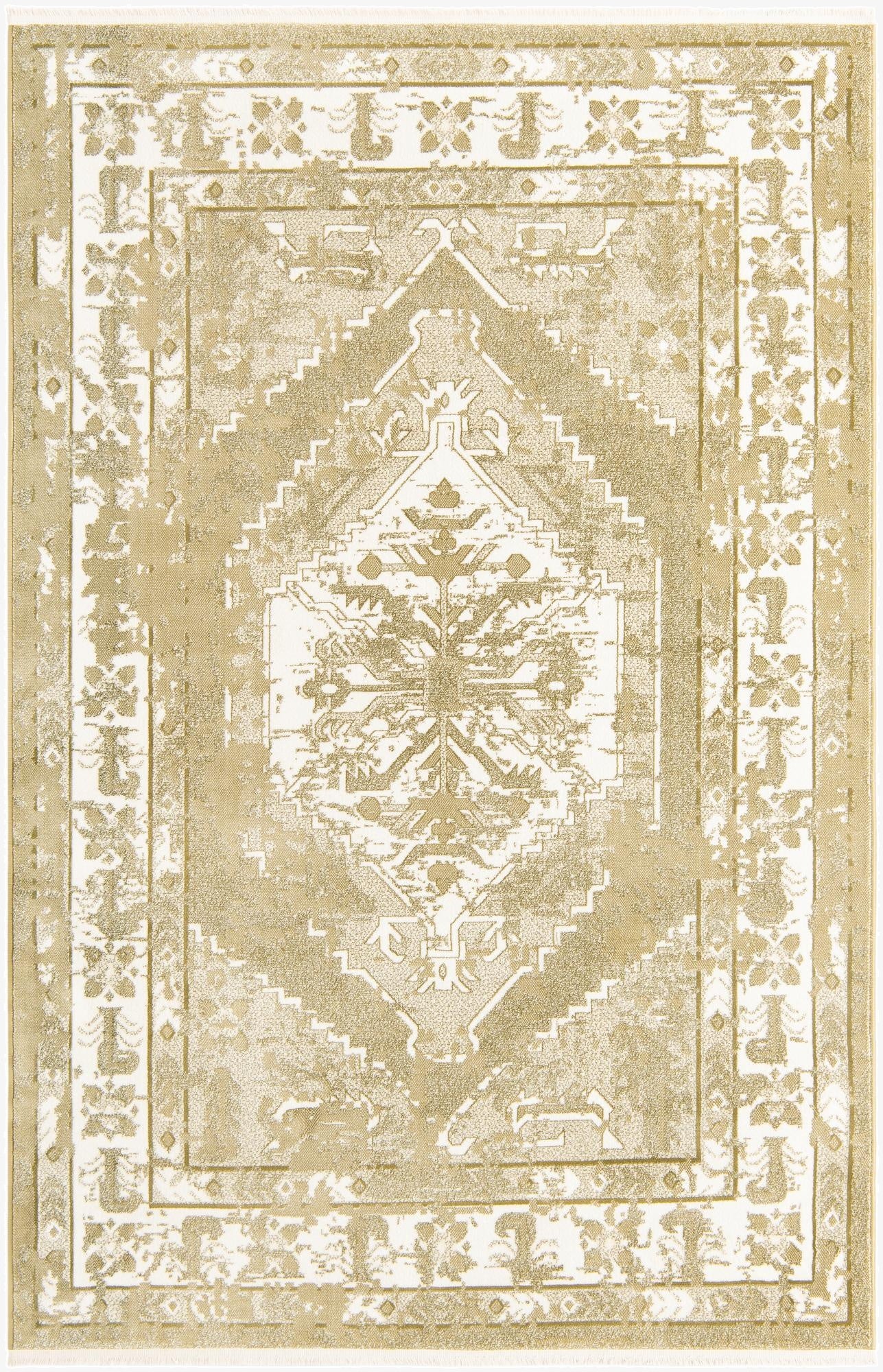 5' 3 x 8' Nain Design Rug