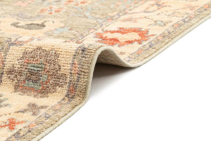 Detail image of 3' 10 x 5' 10 Hand Knotted Oushak Rug