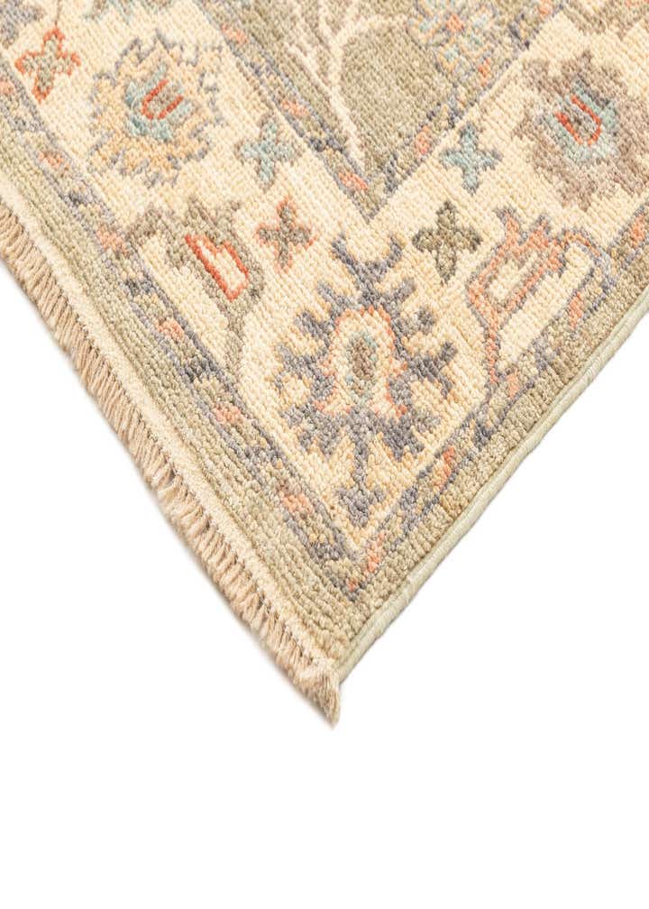 3' 10 x 5' 10 Hand Knotted Oushak Rug