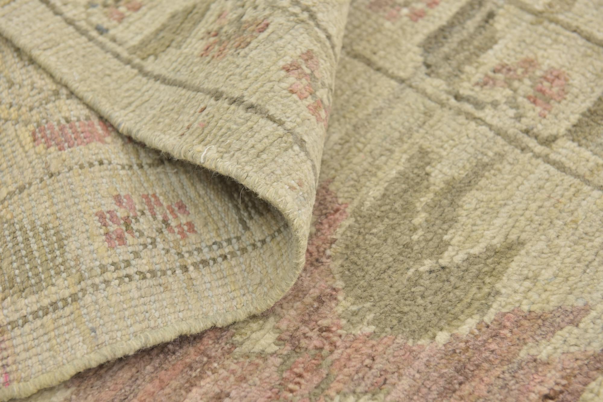 13' x 19' 4 Hand Knotted Oushak Rug