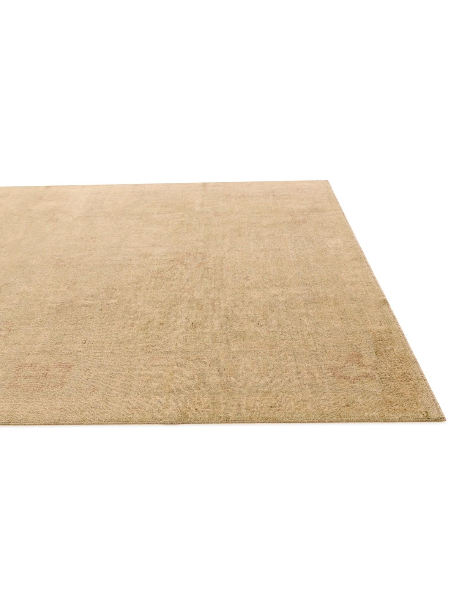 8' 4 x 9' 9 Hand Knotted Oushak Wool Rug