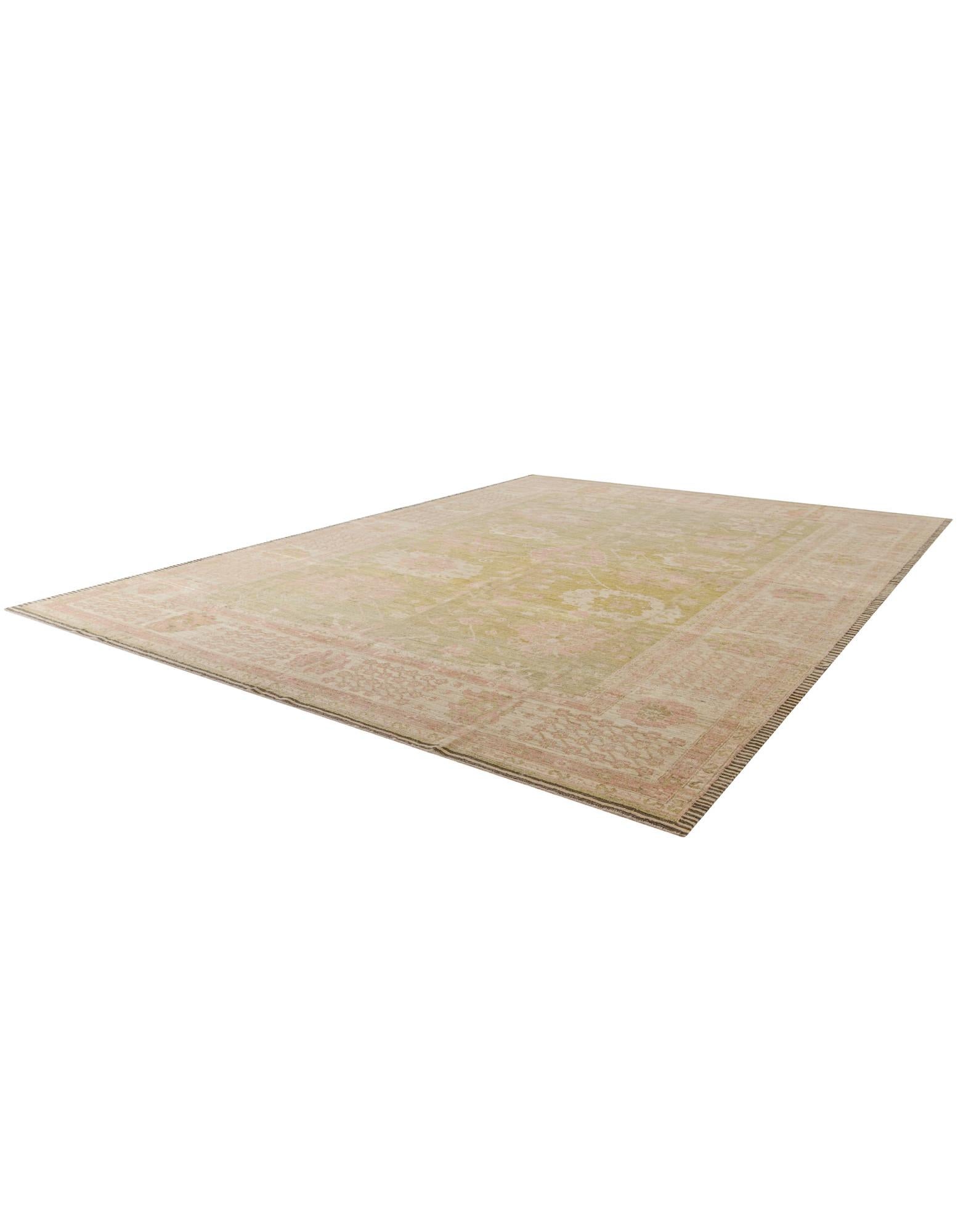 14' 6 x 20' Hand Knotted Oushak Wool Rug