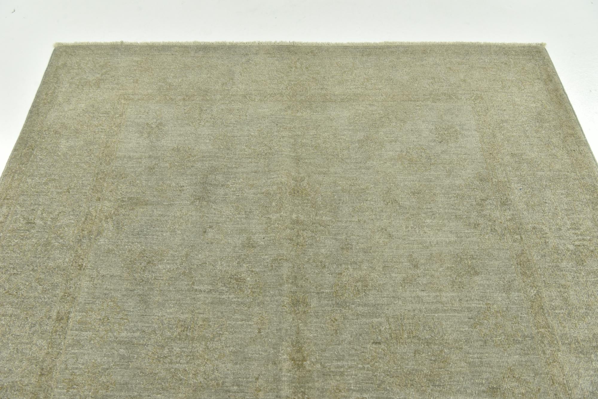 145cm x 190cm Hand Knotted Over-Dyed Ziegler Rug