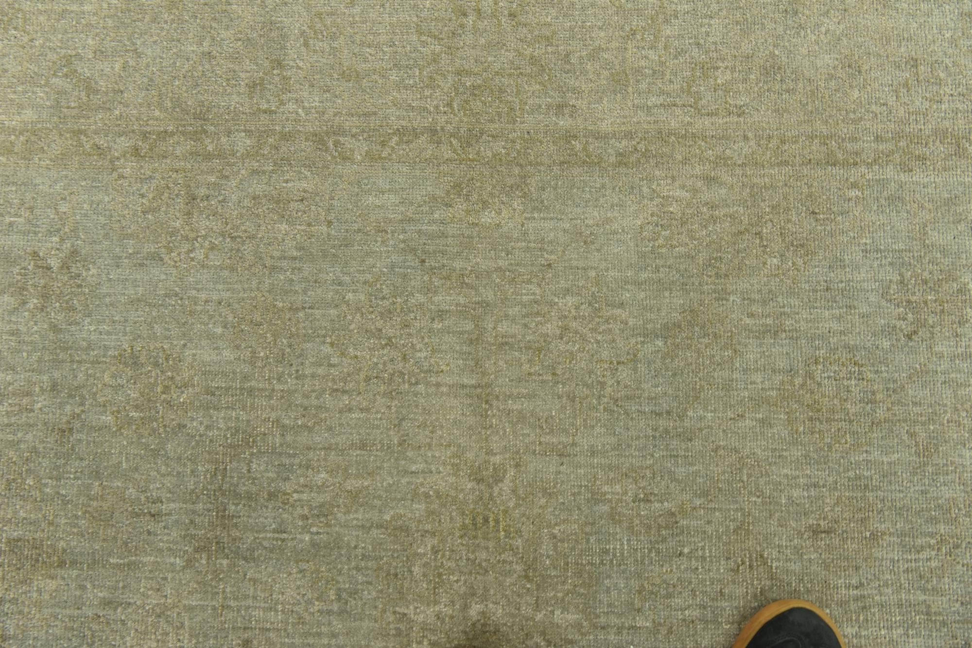 145cm x 190cm Hand Knotted Over-Dyed Ziegler Rug