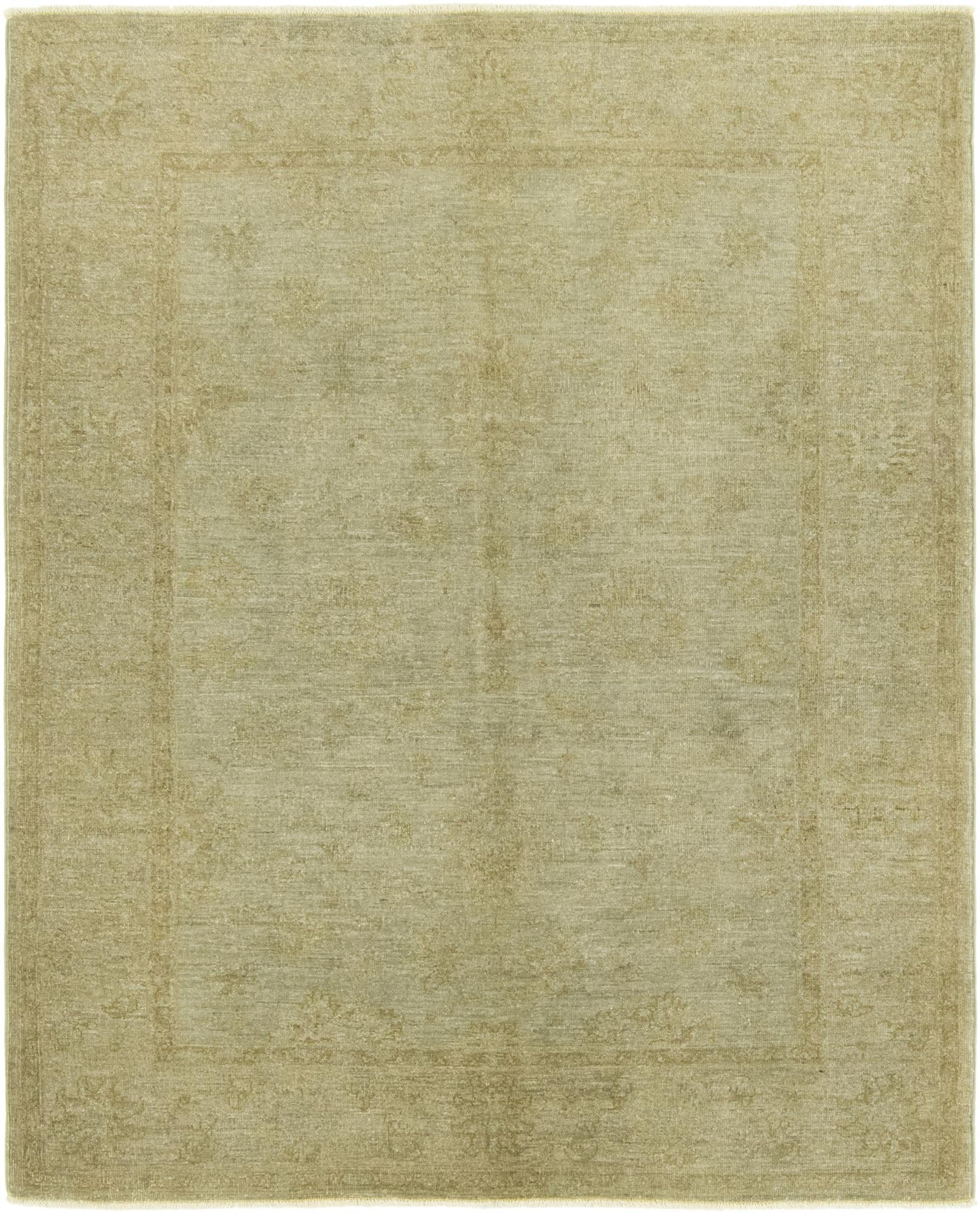 145cm x 190cm Hand Knotted Over-Dyed Ziegler Rug