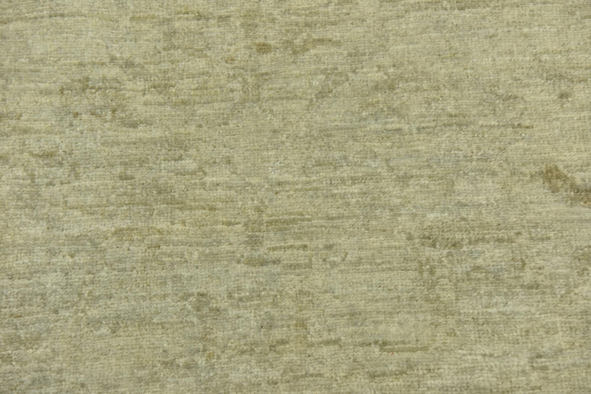6' 2 x 9' Hand Knotted Over-Dyed Ziegler Rug