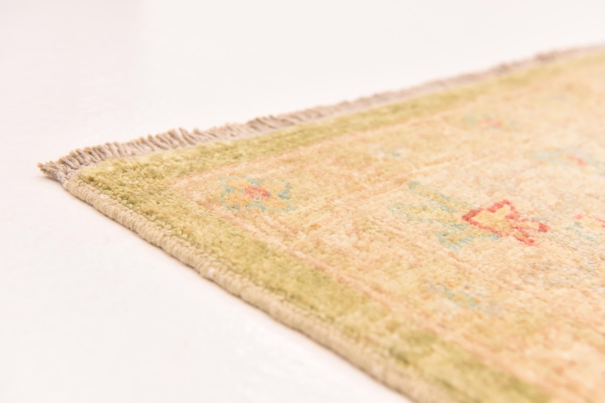 5' 9 x 8' Hand Knotted Peshawar Ziegler Rug